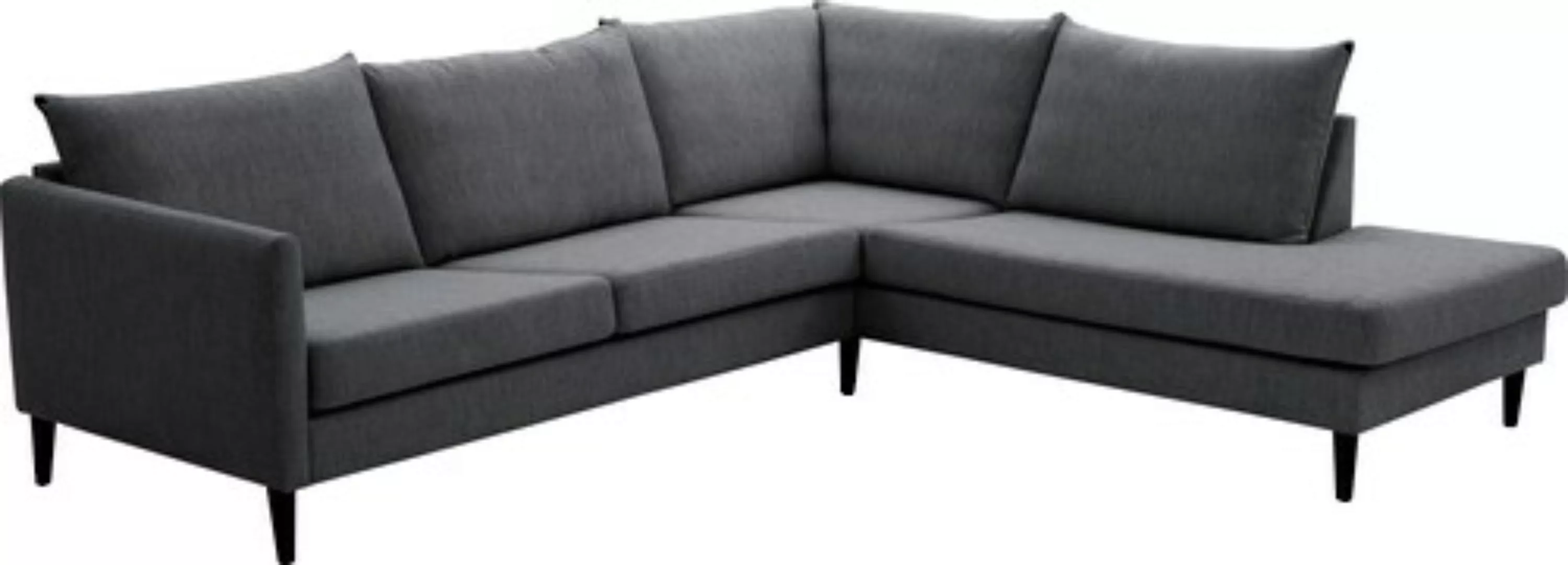 ATLANTIC home collection Ecksofa »Rekvik L-Form«, mit Wellenunterfederung, günstig online kaufen
