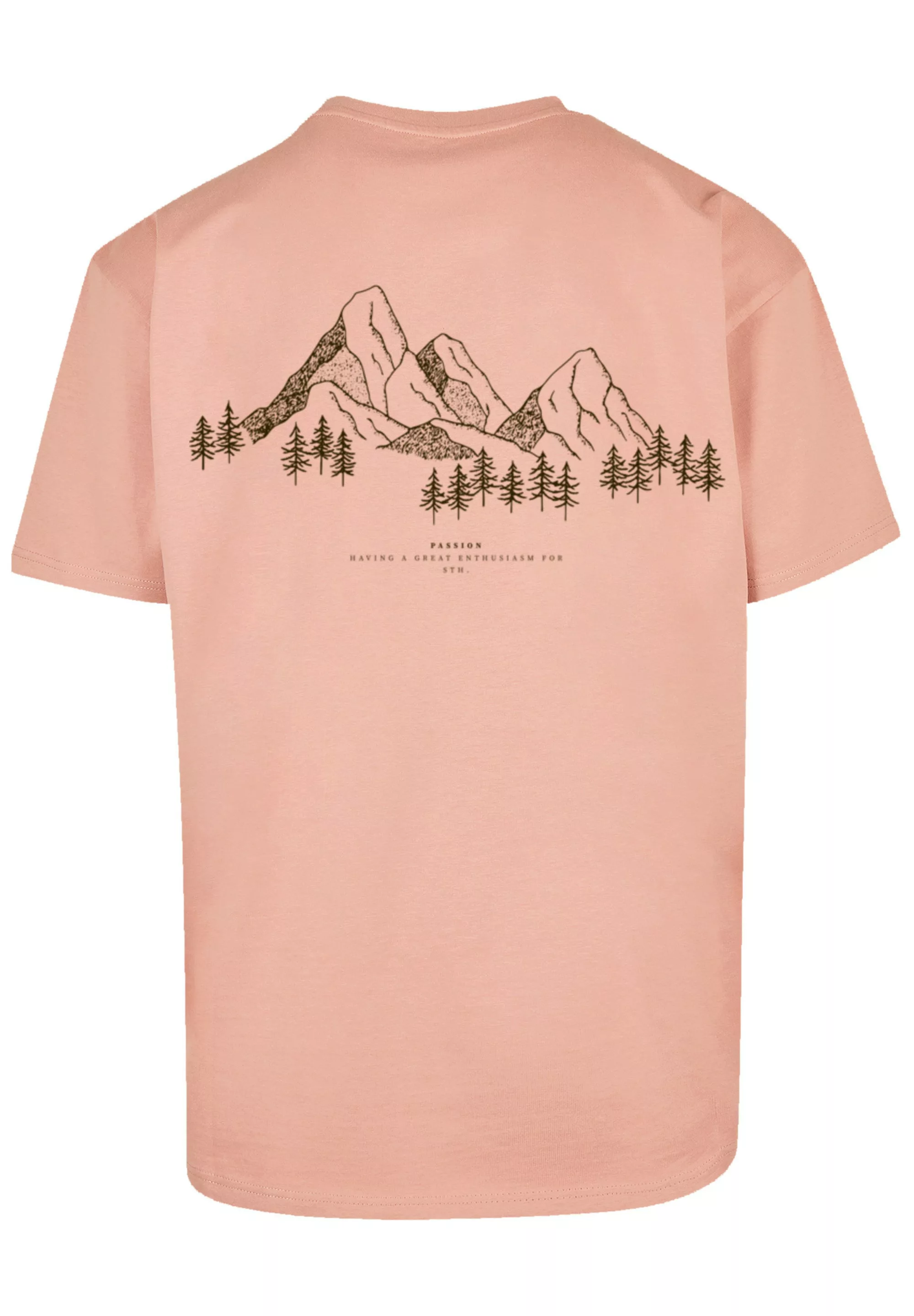 F4NT4STIC T-Shirt "PLUS SIZE Mountain Berge", Print günstig online kaufen