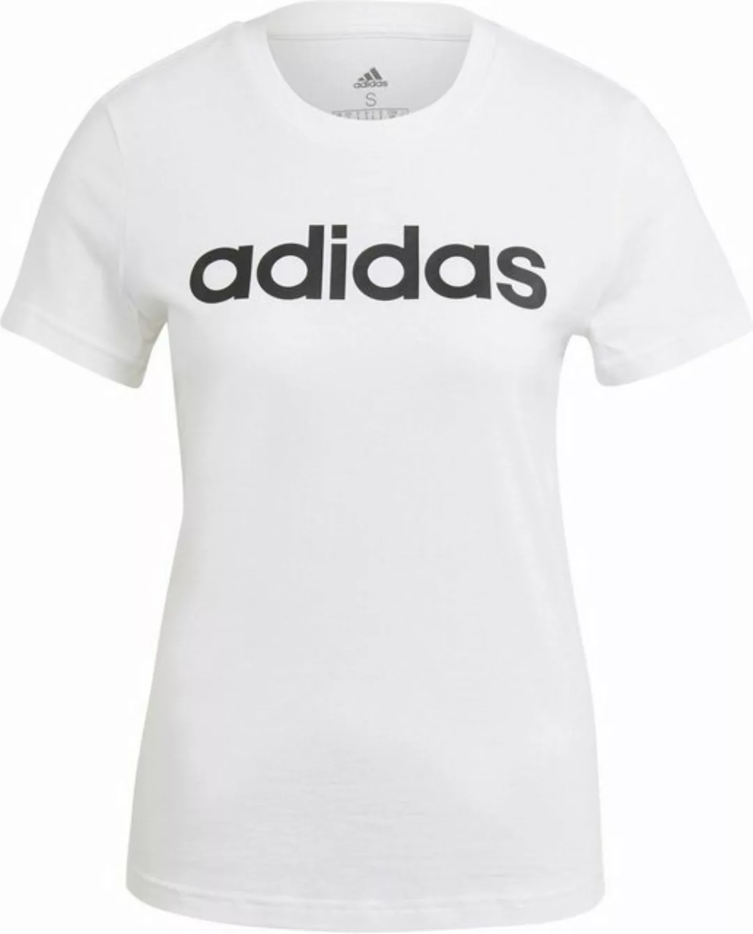 adidas Performance T-Shirt W LIN T WHITE/BLACK günstig online kaufen