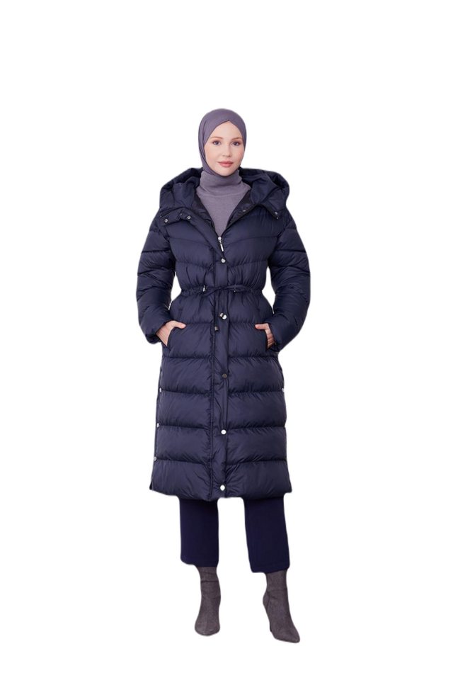 ARMİNE Steppmantel Armine Steppjacke Damen, Warm Mantel Damen Lang, Winterj günstig online kaufen