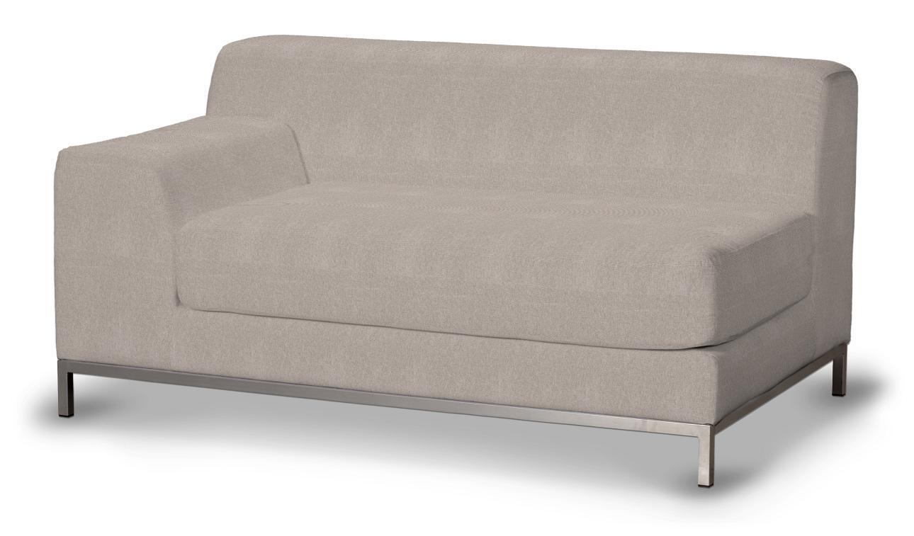 Bezug für Kramfors 2-Sitzer Sofa, Lehne links, beige-grau, Bezug für Kramfo günstig online kaufen