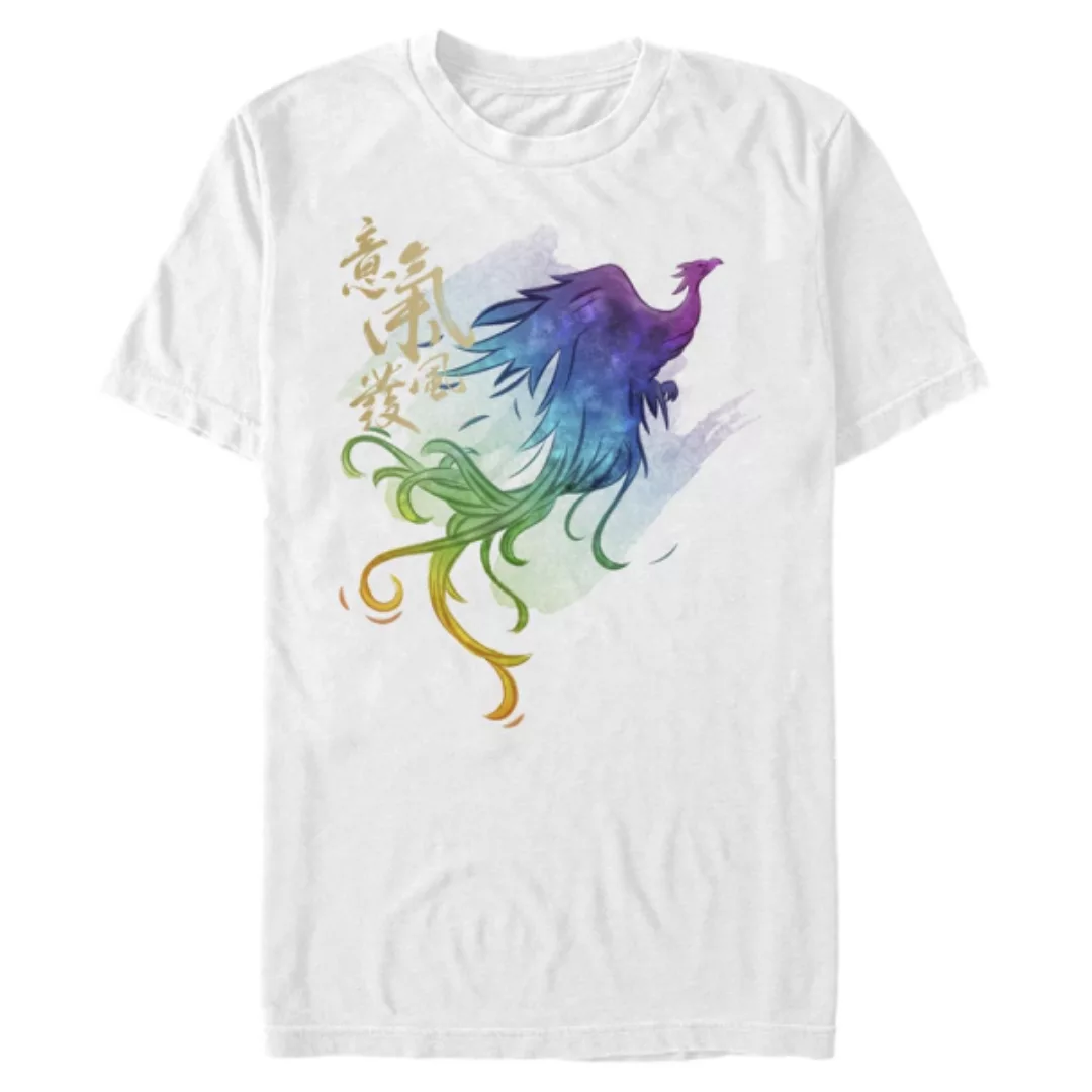 Disney - Mulan - Phoenix Watercolor - Männer T-Shirt günstig online kaufen