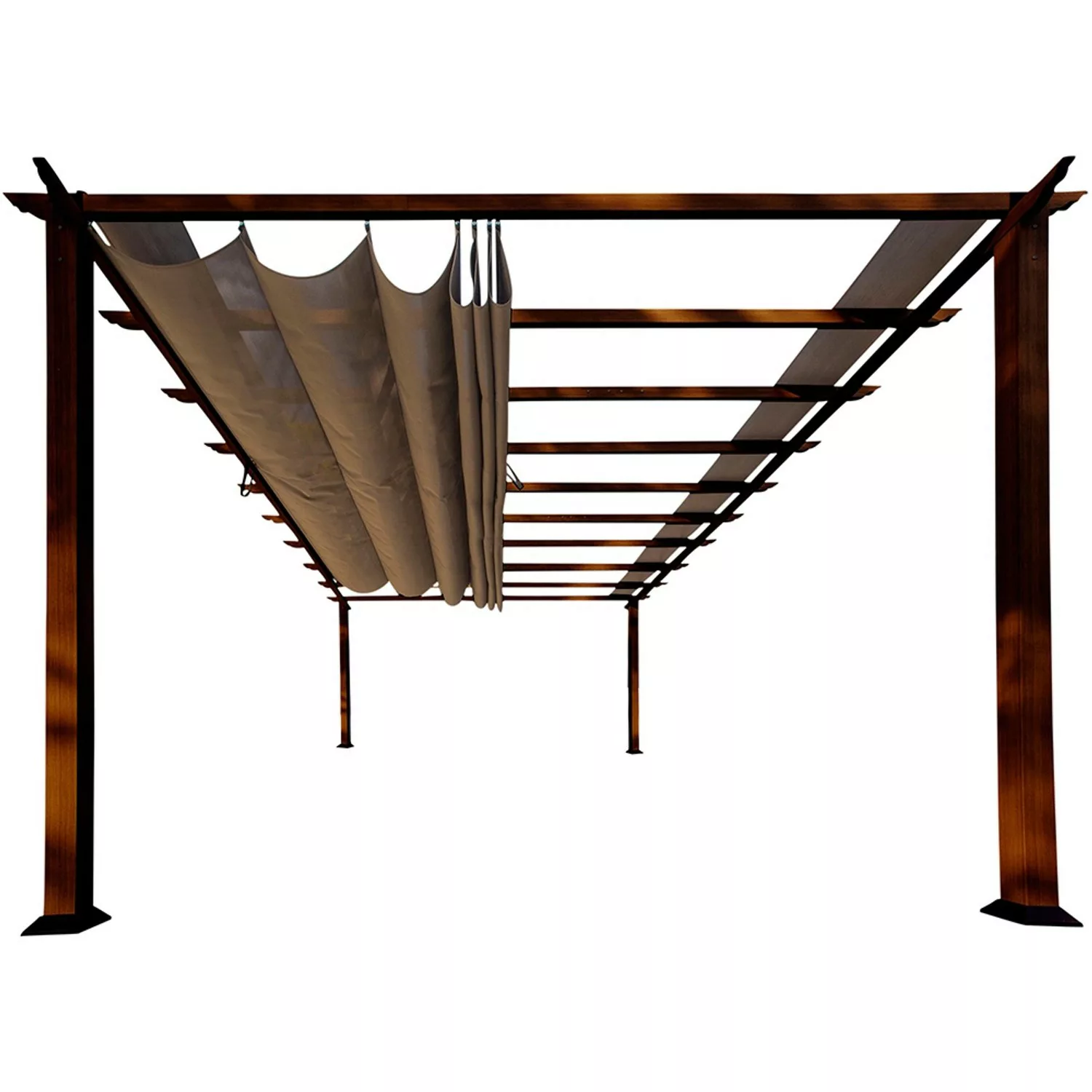 Pavillon Pergola Gazebo Florenz Cocoa günstig online kaufen