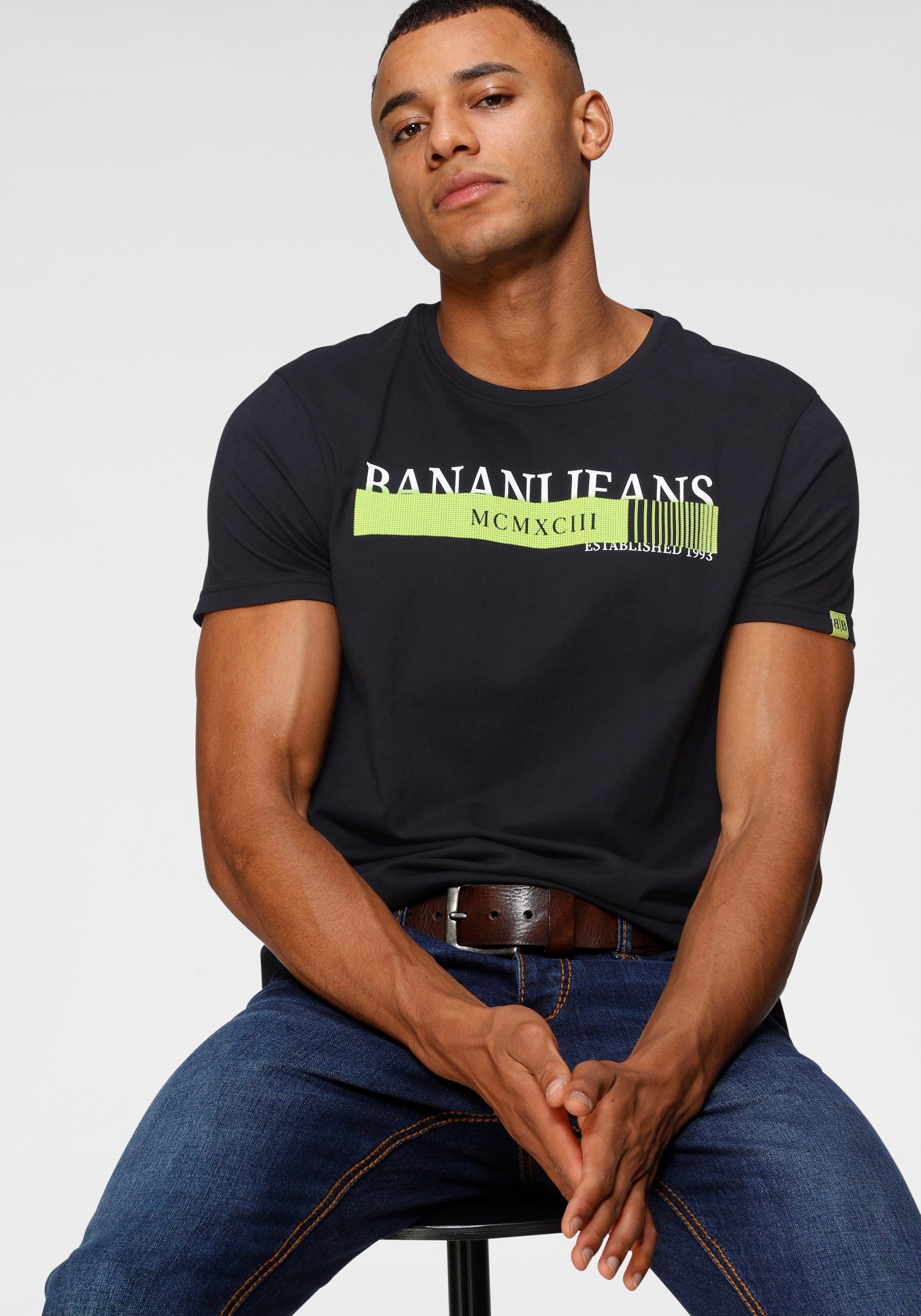 Bruno Banani T-Shirt kurze Ärmel, schmale günstig online kaufen