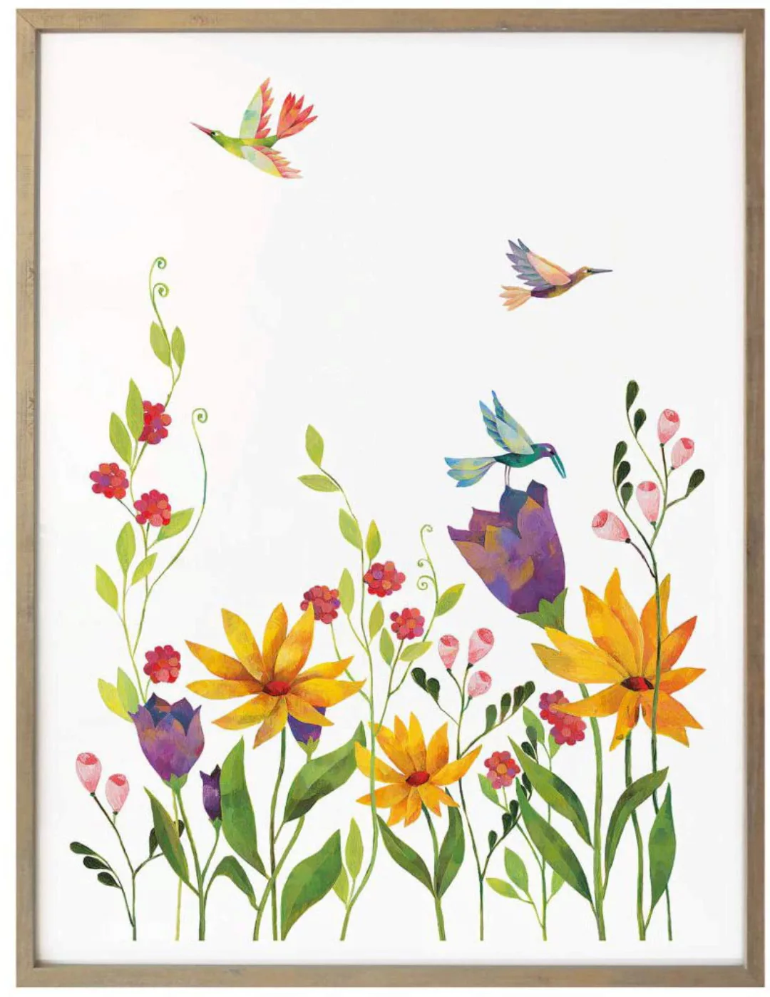 Wall-Art Poster »Blanz Blumen Blütenpoesie Floral«, Blumen, (1 St.), Poster günstig online kaufen