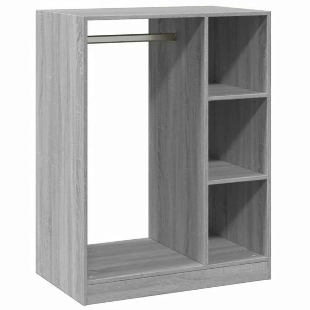 vidaXL Kleiderschrank Mehrzweckschrank Braun Eichen-Optik 77x48x102 cm Holz günstig online kaufen