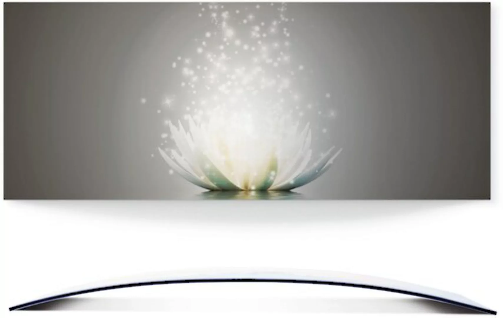 Artland Wandbild »Magie der Lotus-Blume«, Blumen, (1 St.), 3D Optik gebogen günstig online kaufen