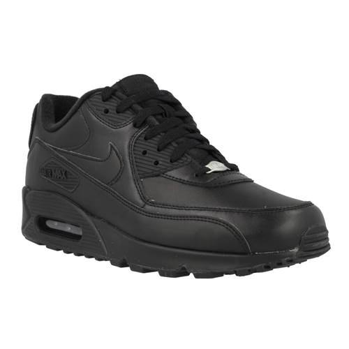 Nike Air Max 90 Lederschuhe EU 42 1/2 Black günstig online kaufen