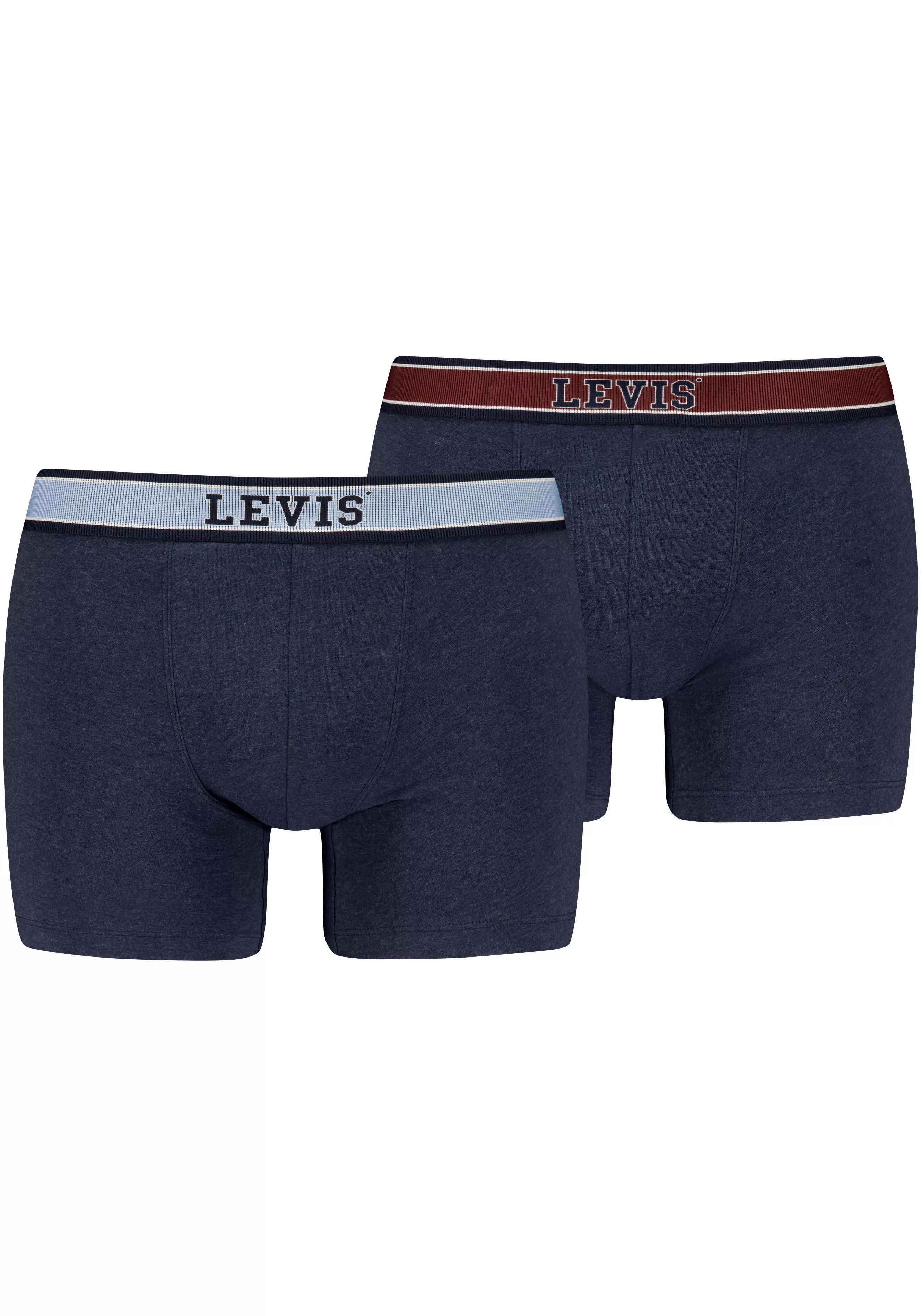 Levis Boxer, (2er-Pack), mit kontrastreichem Logobund günstig online kaufen