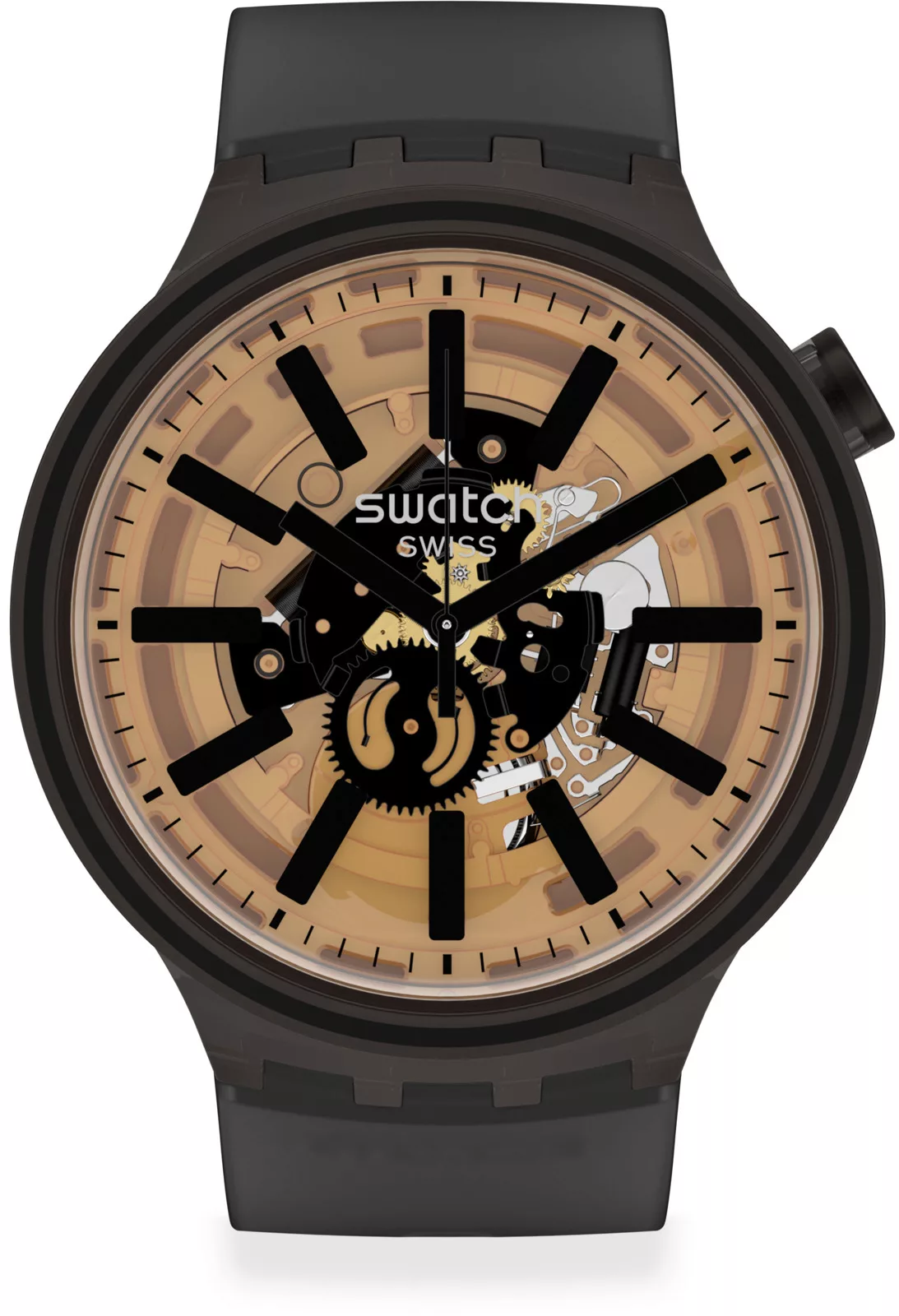 Swatch DARK TASTE SO27B115 Armbanduhr günstig online kaufen