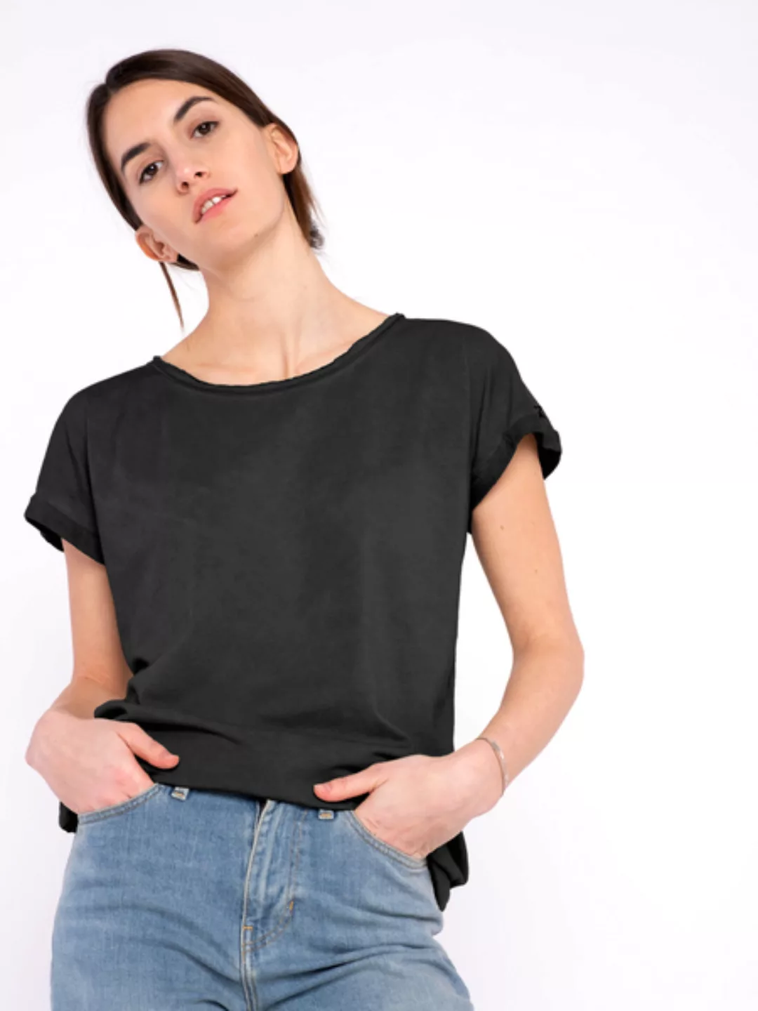 Damen T-shirt Loose Fit günstig online kaufen