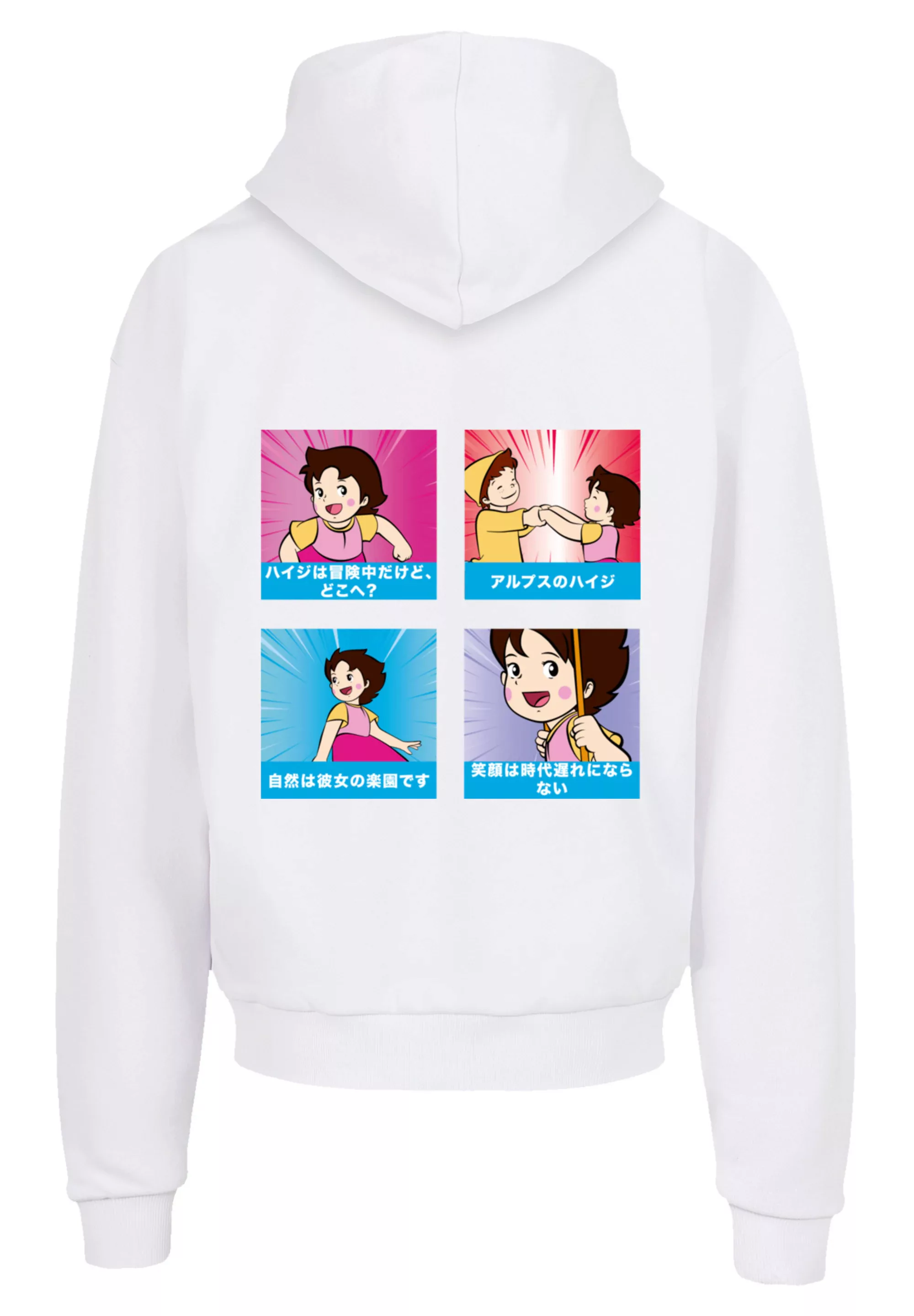 F4NT4STIC Kapuzenpullover "Heidi Logo Heroes of Childhood", Nostalgie, Retr günstig online kaufen