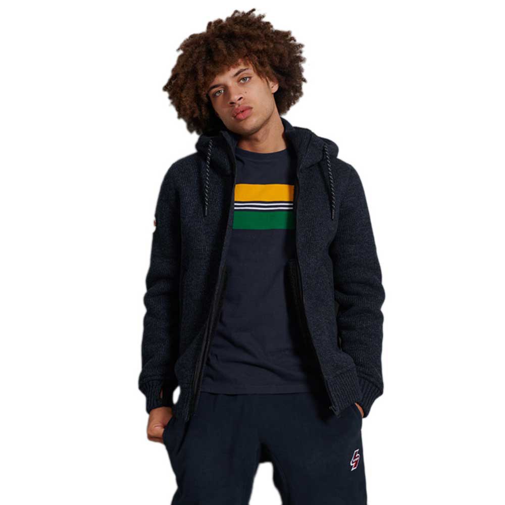 Superdry Expedition Sweatshirt Mit Durchgehendem Reißverschluss XS Blue Bla günstig online kaufen