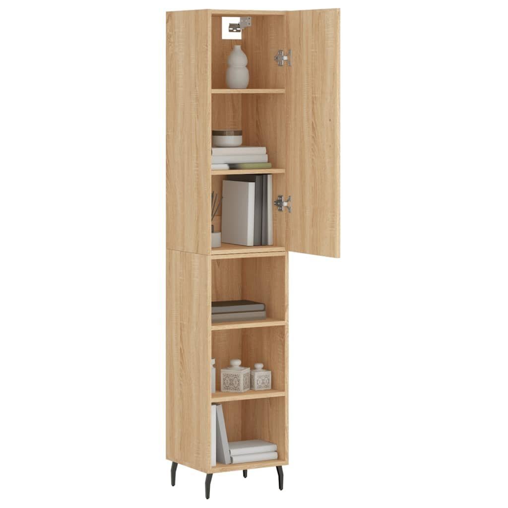 vidaXL Highboard Highboard Sonoma-Eiche 34,5x34x180 cm günstig online kaufen