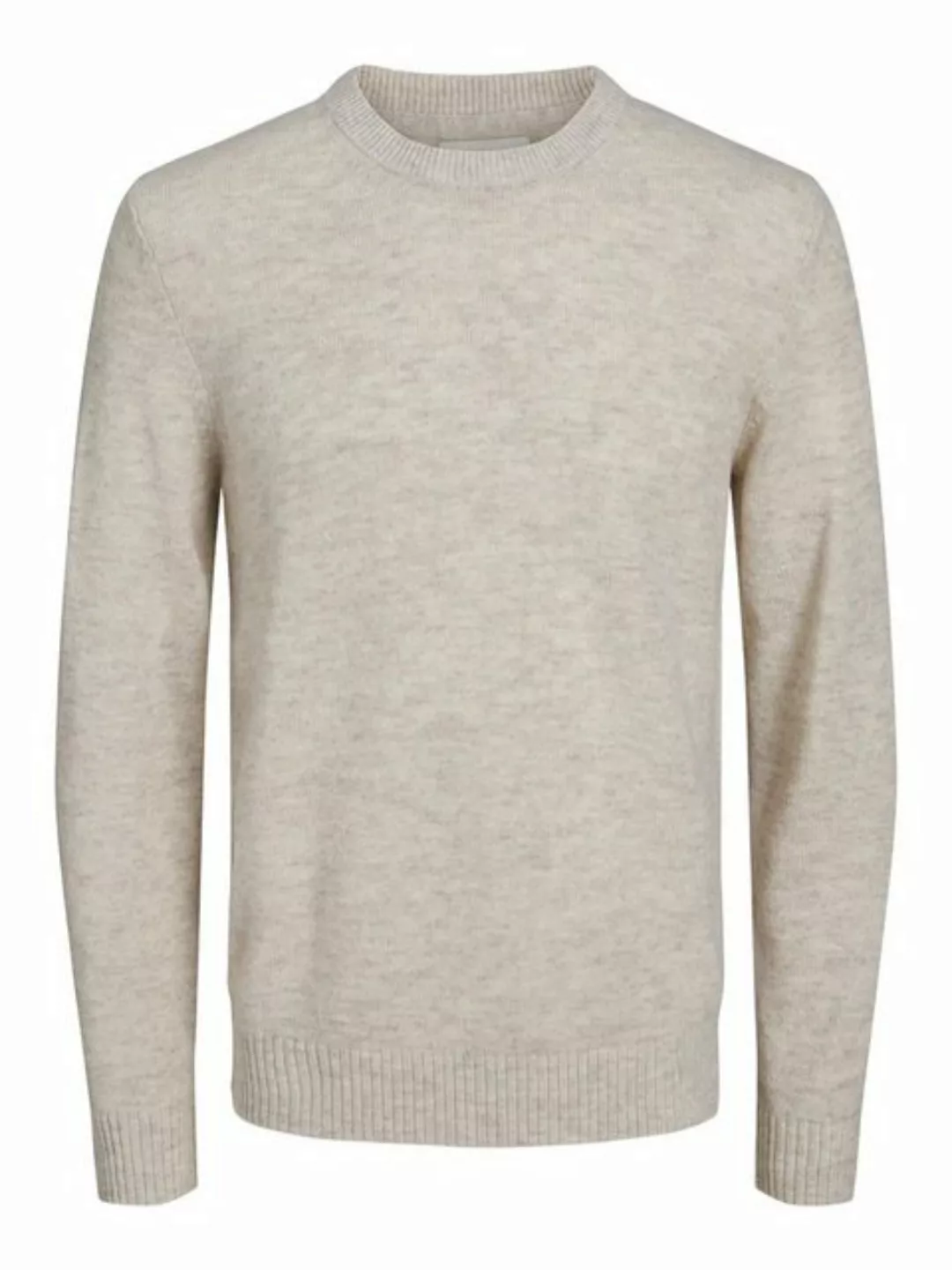 Jack & Jones Rundhalspullover JPRCCLAMBSWOOL KNIT CREW NECK LN günstig online kaufen