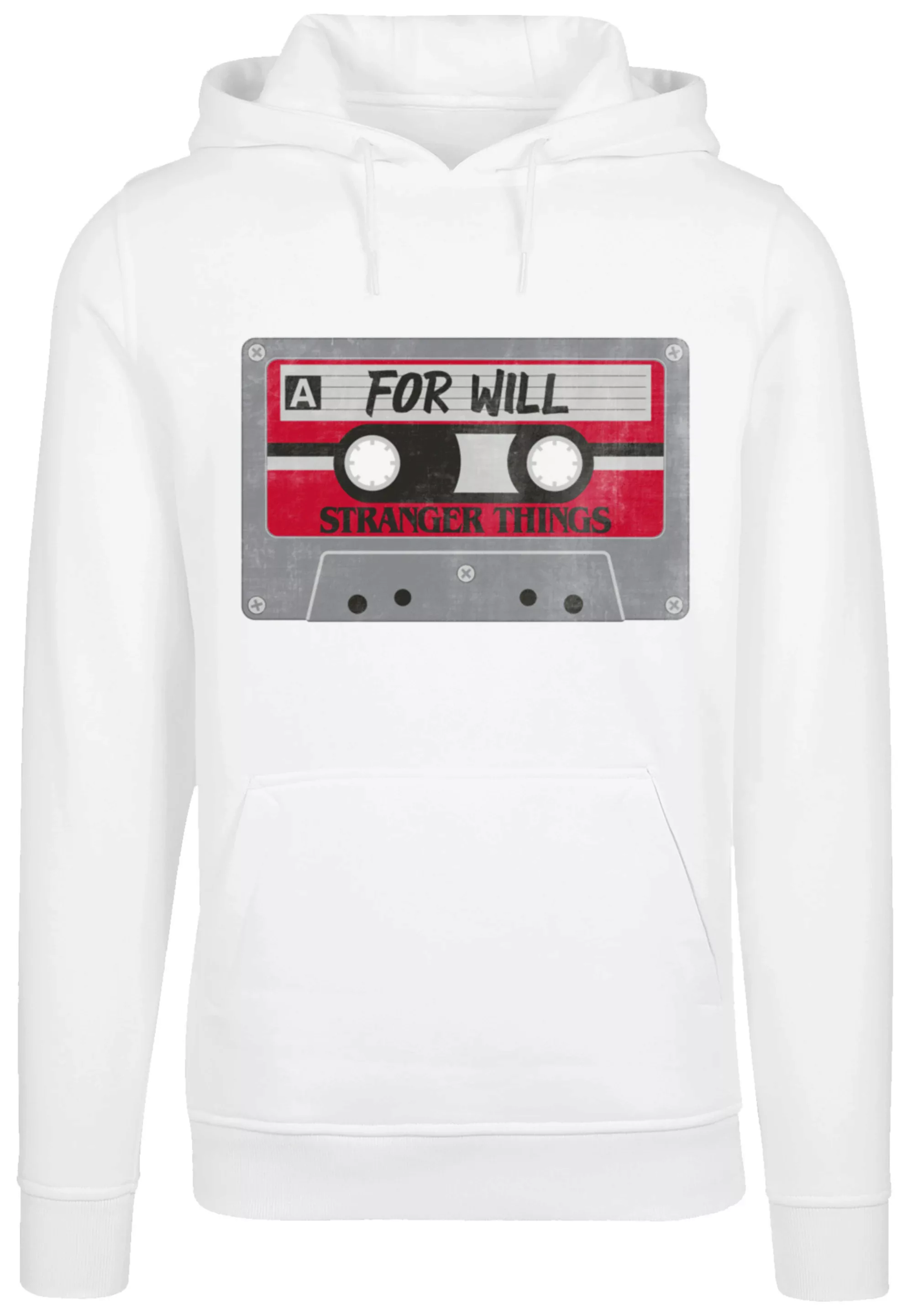 F4NT4STIC Kapuzenpullover "Stranger Things Cassette For Will Netflix", Prem günstig online kaufen