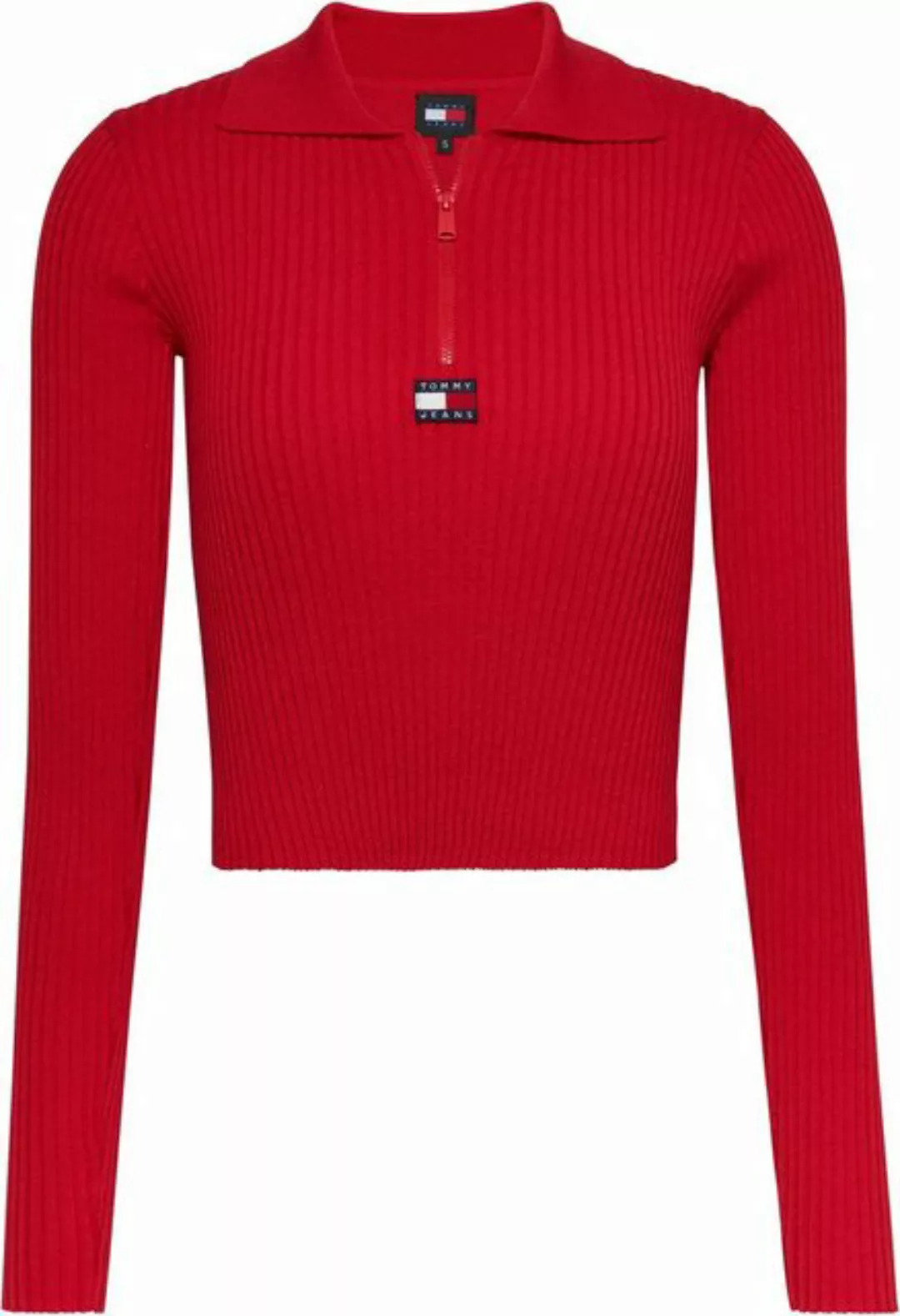 Tommy Jeans Strickpullover mit Tommy Jeans Markenlabel günstig online kaufen