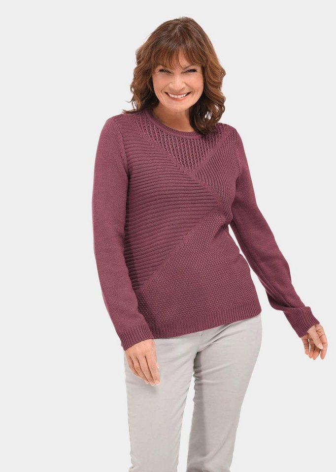 GOLDNER Strickpullover Kurzgröße: günstig online kaufen