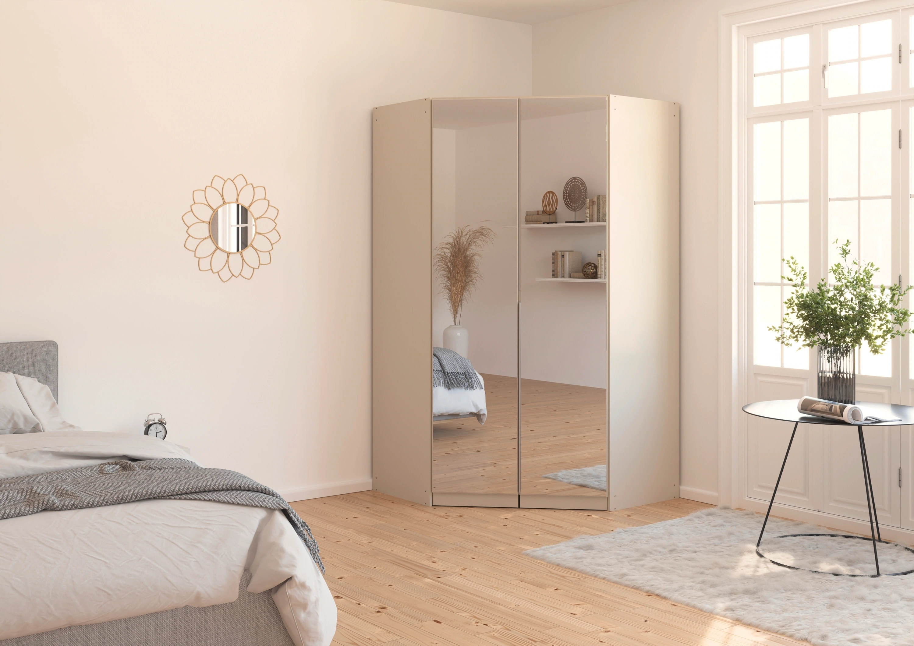 rauch Eckkleiderschrank "Kleiderschrank Schrank Ankleidezimmer Schlafzimmer günstig online kaufen