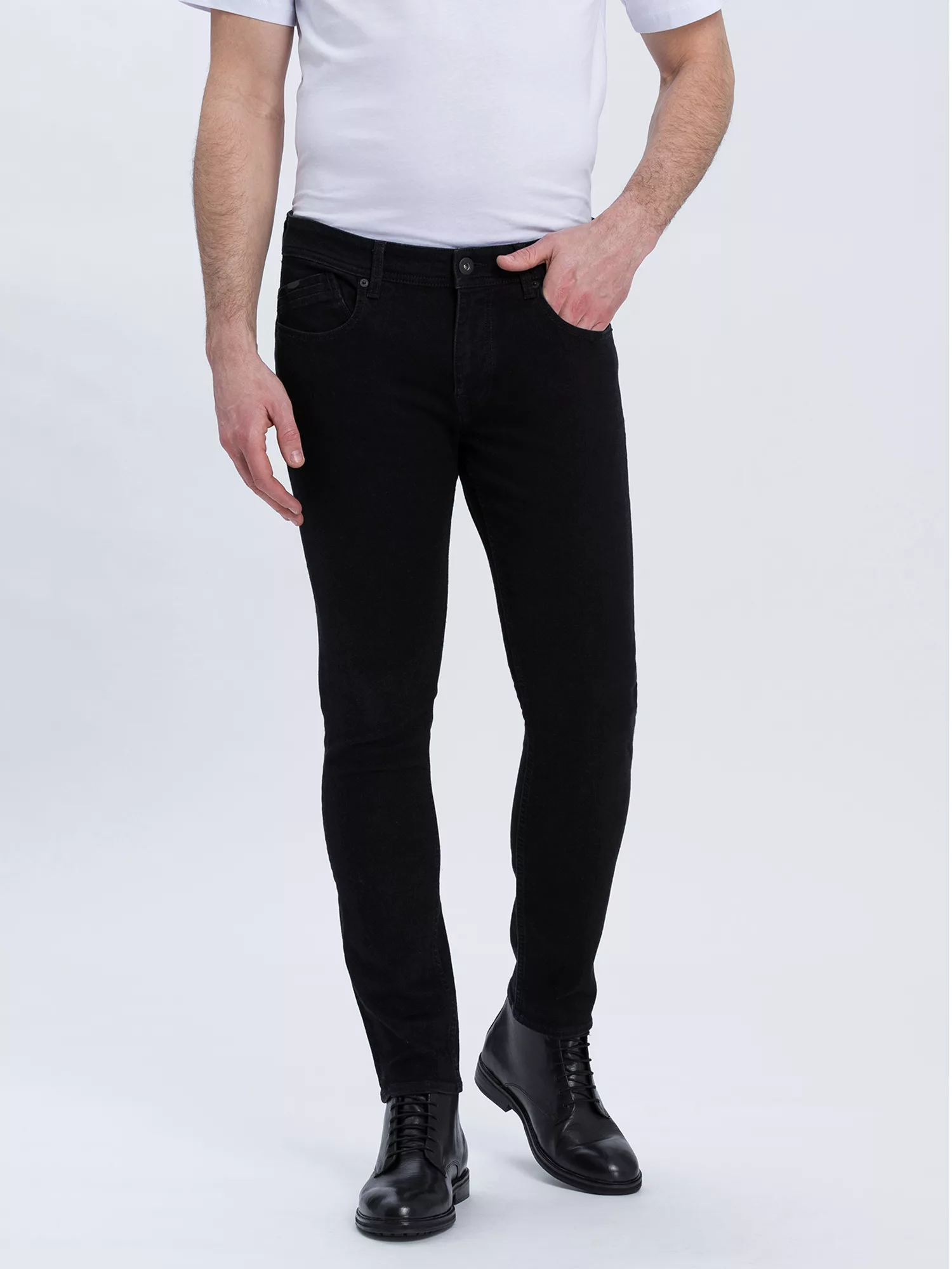 Cross Jeans Jimi 5 Pocket Pants black günstig online kaufen