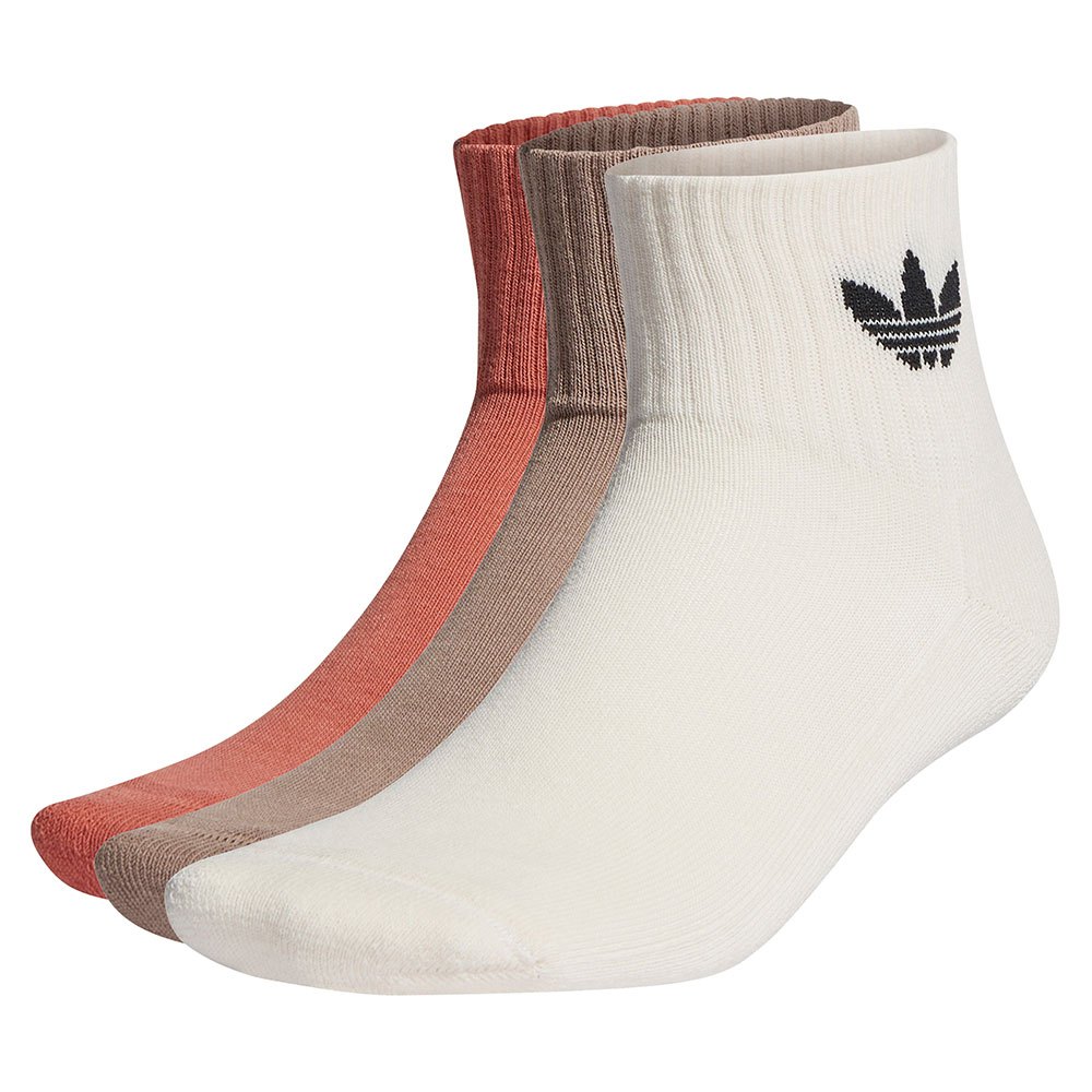 Adidas Originals Mid Ankle Socken EU 34-36 Wonder White / Magic Earth / Cha günstig online kaufen