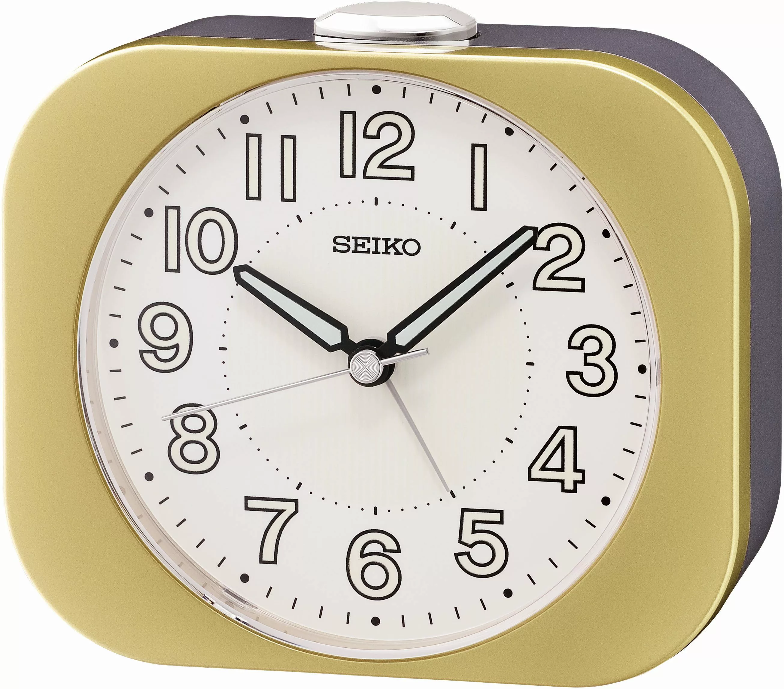 Seiko Quarzwecker Wecker, Leuchtzeiger, Schlummerfunktion, Schlafzimmer, günstig online kaufen
