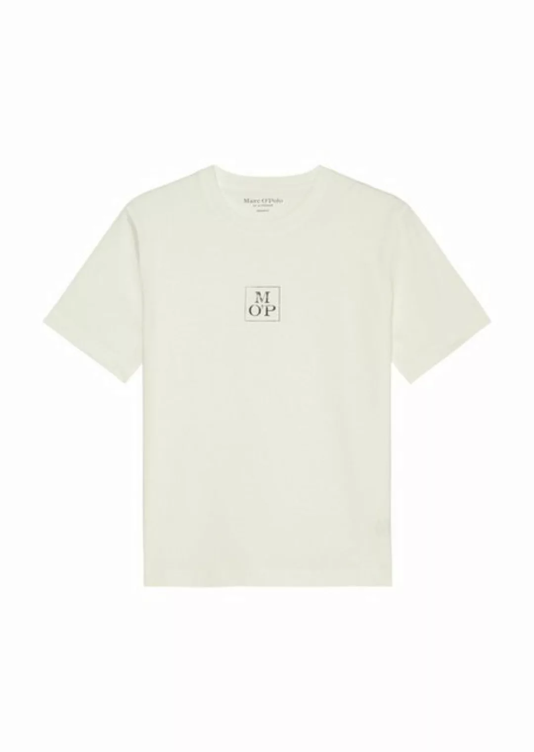 Marc O'Polo T-Shirt mit dezentem Brustprint günstig online kaufen