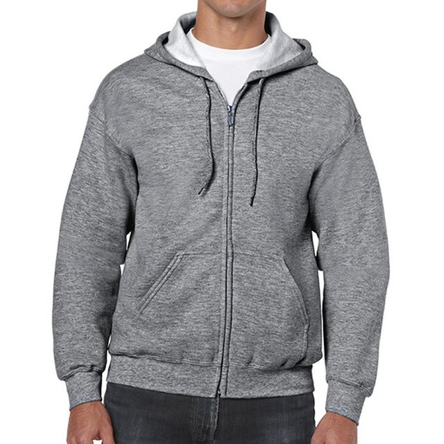 Gildan Sweatshirt Heavy Blend™ Adult Full Zip Hooded Sweatshirt günstig online kaufen