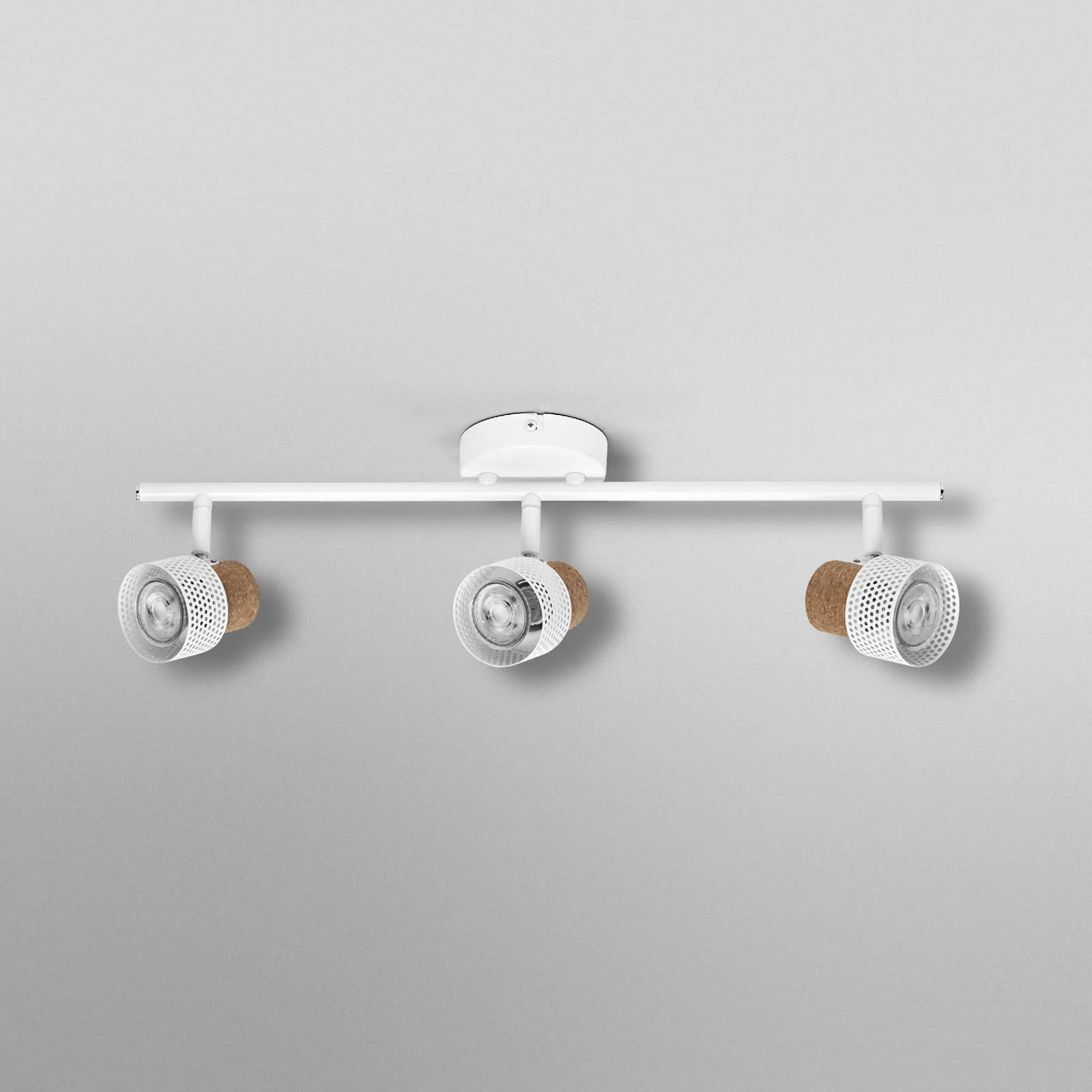 OSRAM Deckenstrahler CORK, weiß, 3 Spots, GU10-LED, 927, dim günstig online kaufen