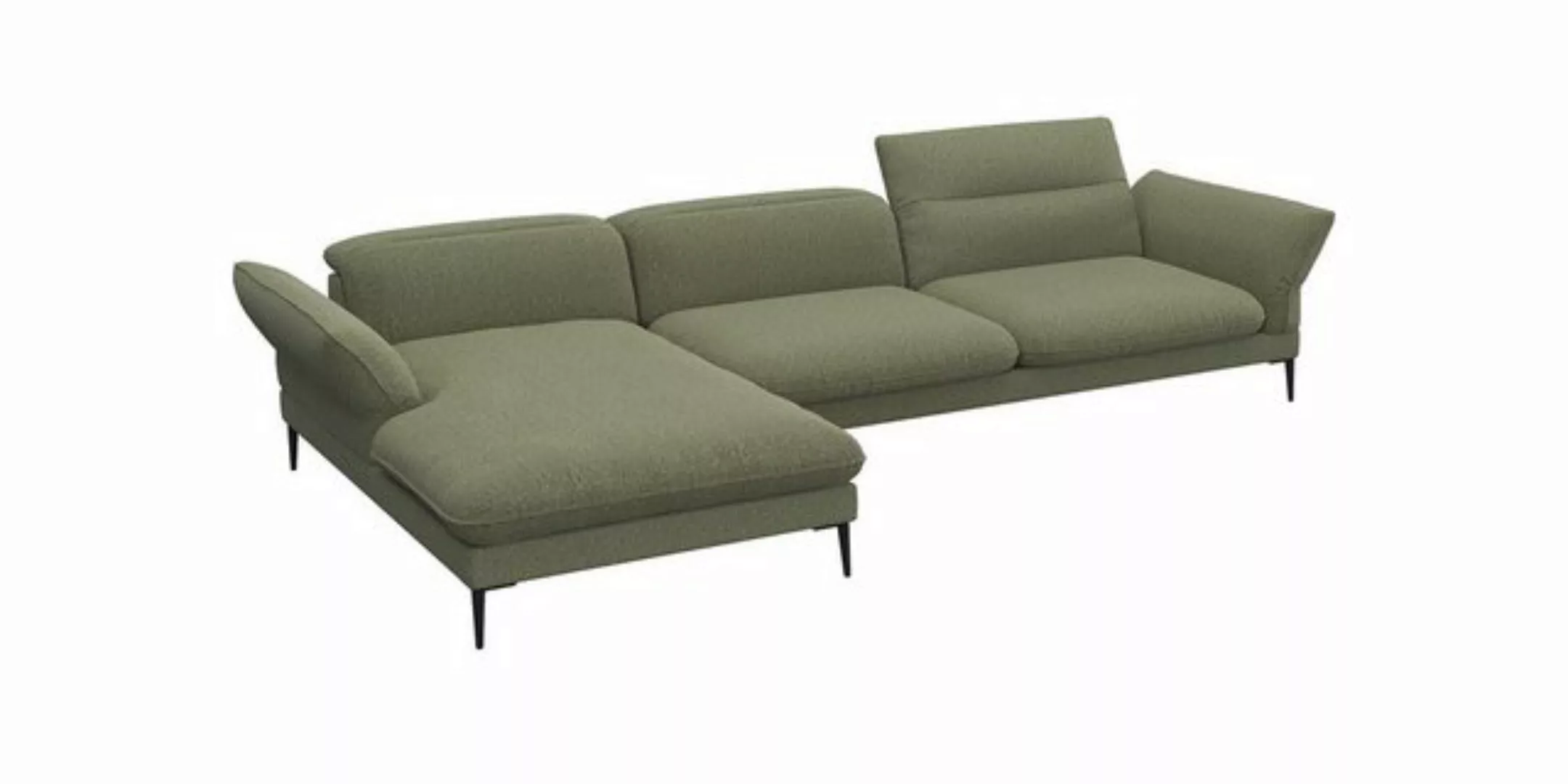 FLEXLUX Ecksofa Salino, Funktionssofa mit Recamiere, Relaxsofa, Ecksofa, So günstig online kaufen