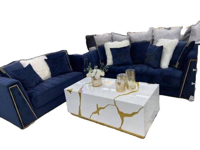 JVmoebel Sofa Couch Set Garnitur 3+2 Sofa Sofagarnituren Couchen 2tlg., Mad günstig online kaufen