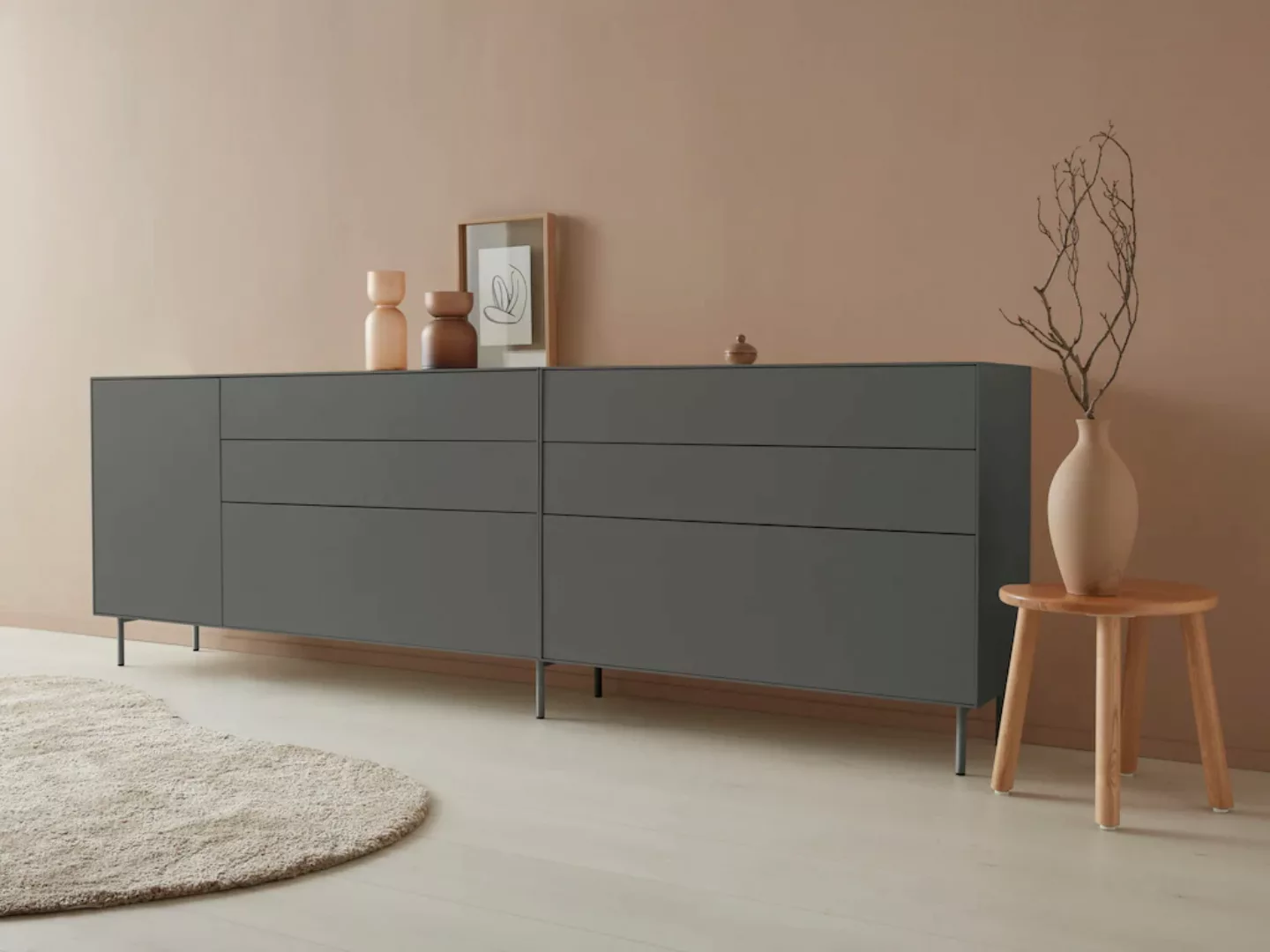 LeGer Home by Lena Gercke Sideboard "Essentials", (2 St.), Breite: 279cm, M günstig online kaufen