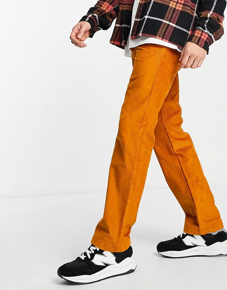 Dickies – Higginson – Hose in Rostbraun-Orange günstig online kaufen