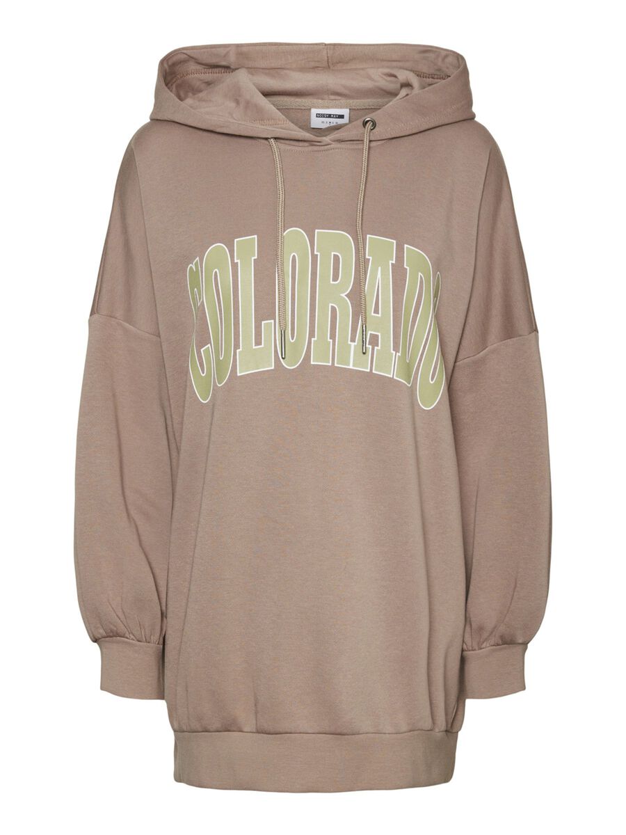 NOISY MAY Oversize Hoodie Damen Braun günstig online kaufen