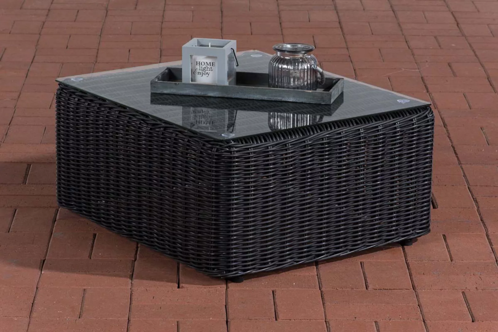 Sofa-Tisch Marbella 5mm schwarz günstig online kaufen