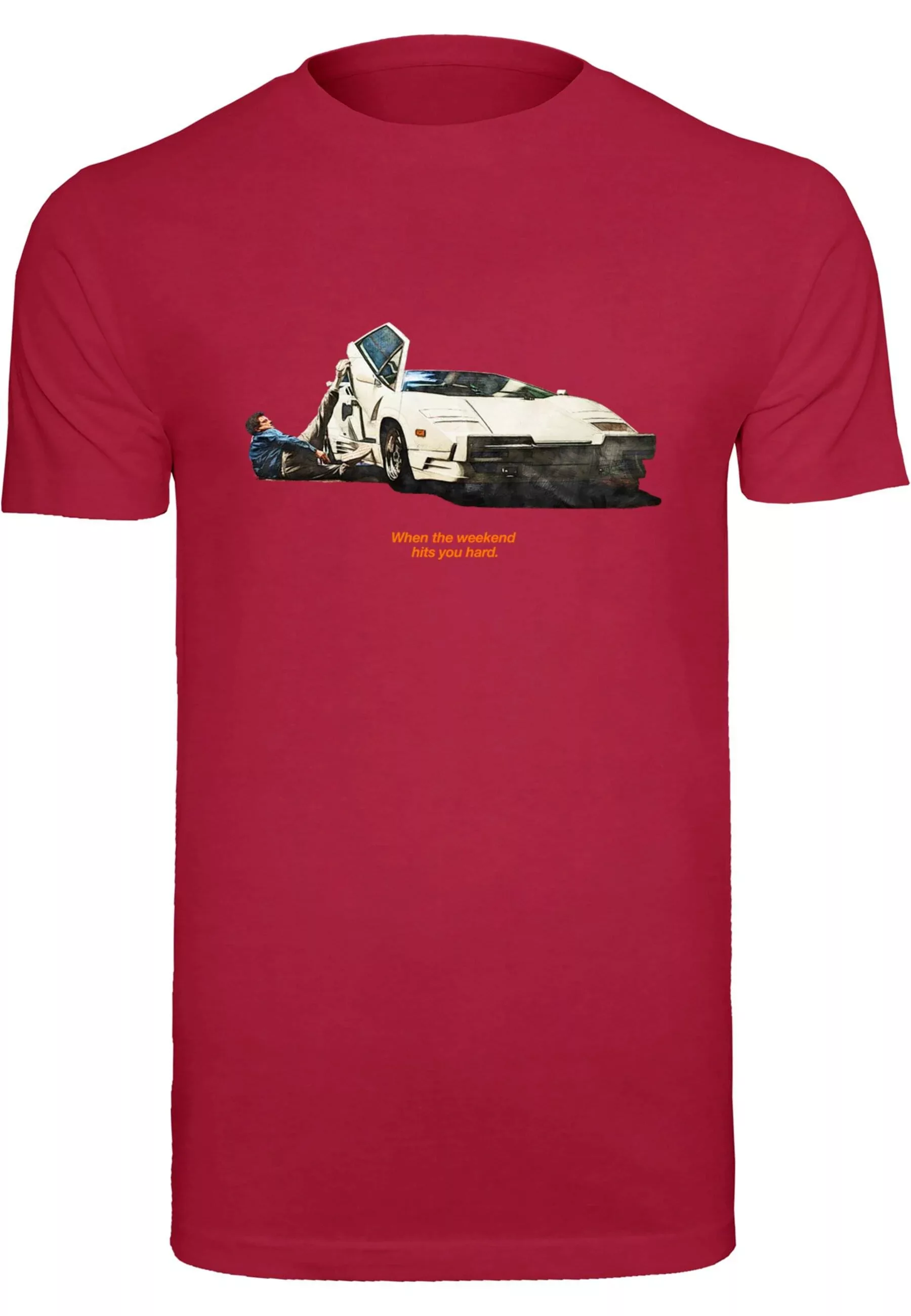 MisterTee T-Shirt "MisterTee Herren Weekend Wolf Tee", (1 tlg.) günstig online kaufen
