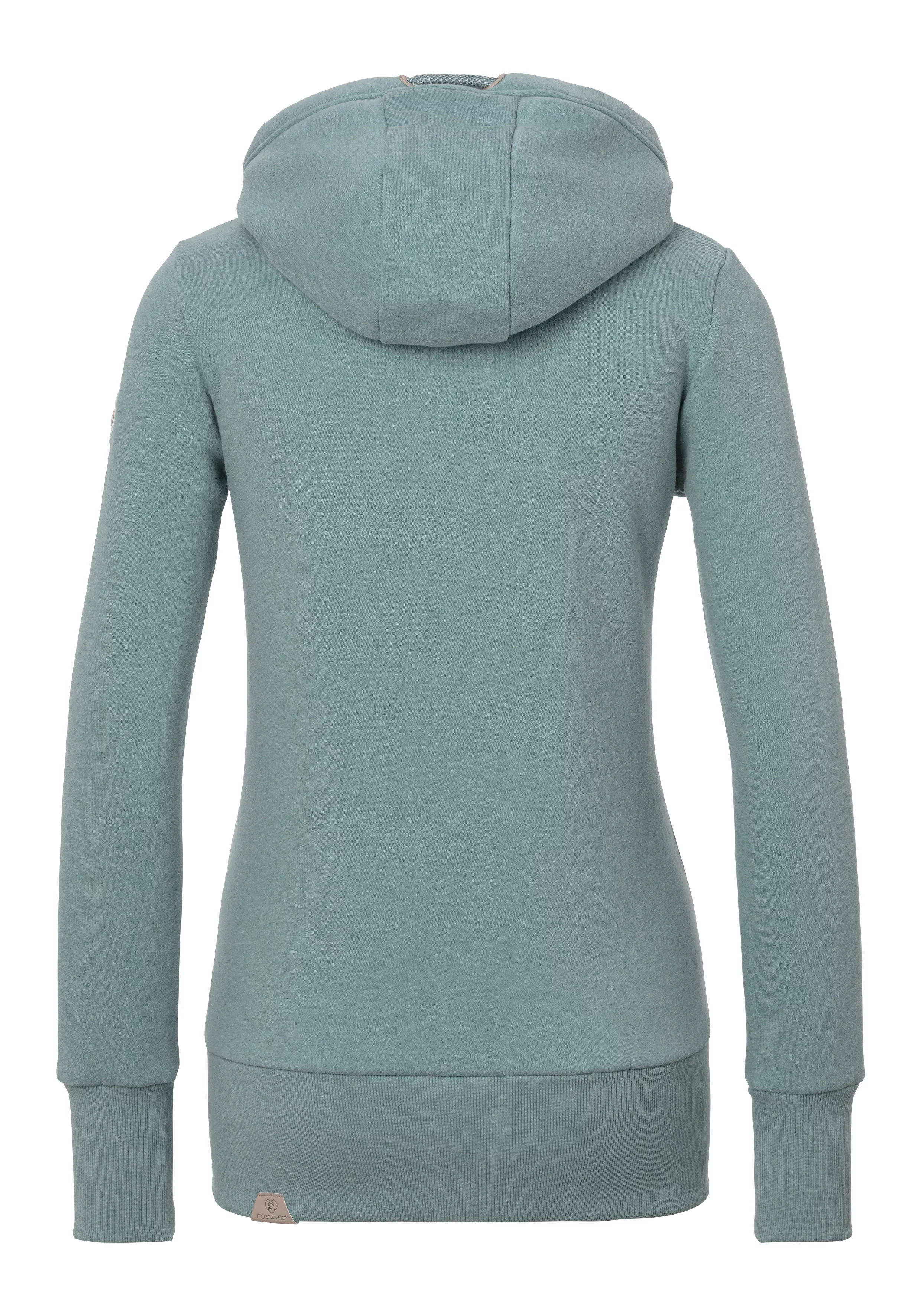 Ragwear Sweatjacke "NESKA ZIP", mit gemütlicher Kapuze und Kordelzug günstig online kaufen