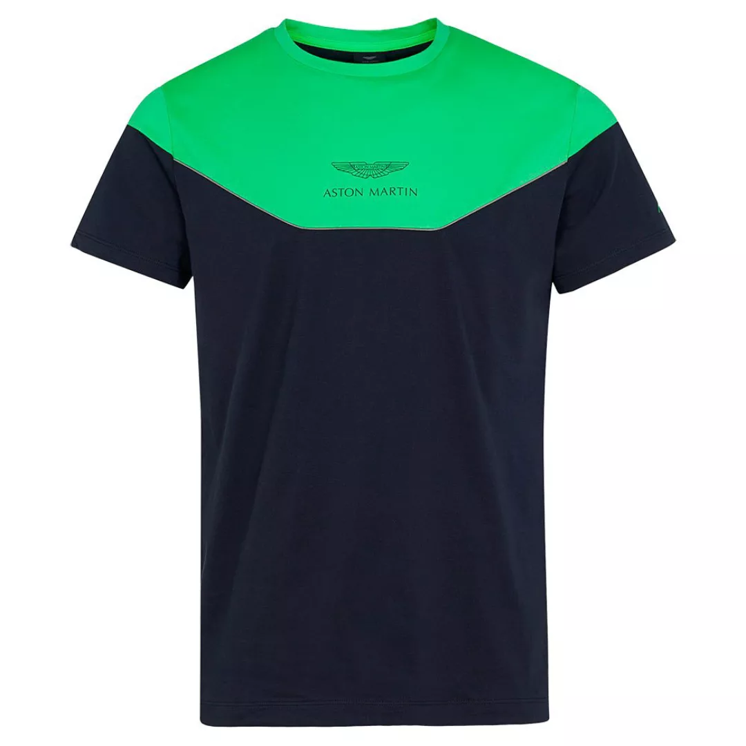 Hackett Amr Multi Kurzärmeliges T-shirt XL Green / Navy günstig online kaufen