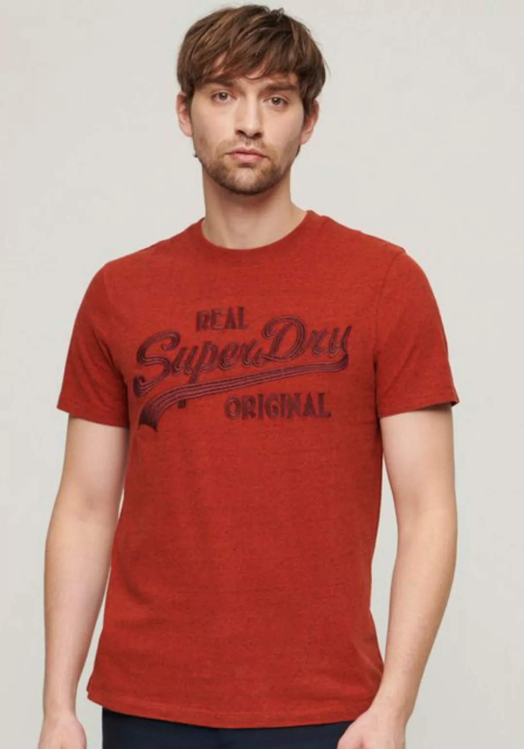 Superdry Print-Shirt SD-EMBROIDERED VL T SHIRT günstig online kaufen