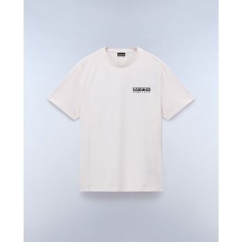 Napapijri  T-Shirts & Poloshirts S-VIGNONI BACK - NP0A4ILX-N1A1 WHITE WHISP günstig online kaufen
