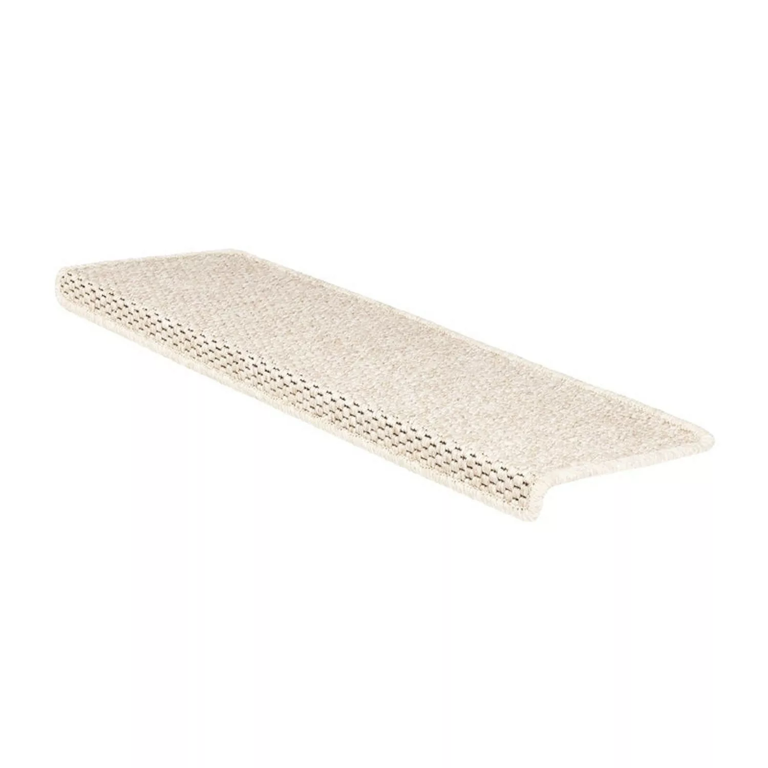 KARAT Stufenmatte Kalkutta Sisaloptik Creme 23,5 x 65 cm Rechteckig günstig online kaufen