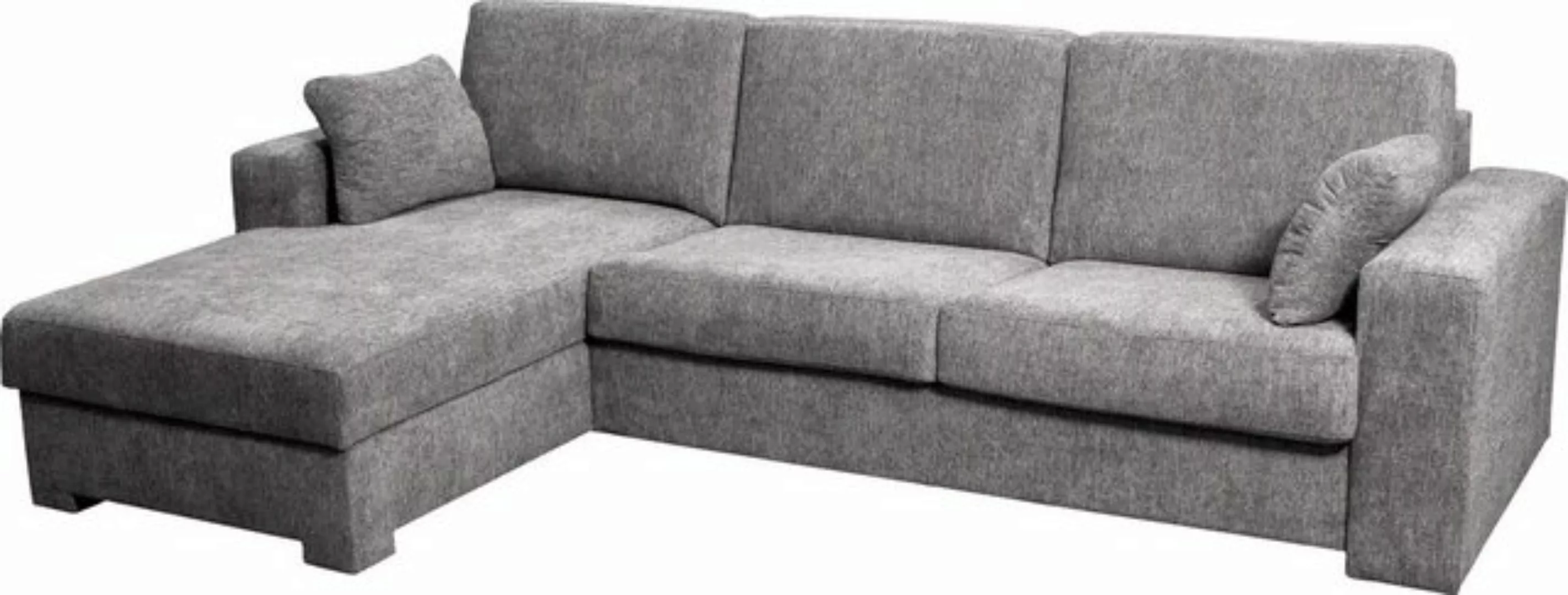 Home affaire Ecksofa "Roma "M" Matratzenhöhe 14 cm, Dauerschlaffunktion, mi günstig online kaufen