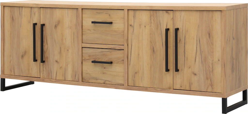 OMG Design Sideboard "Ronda", mit Soft-Close, mit Metallgestell günstig online kaufen