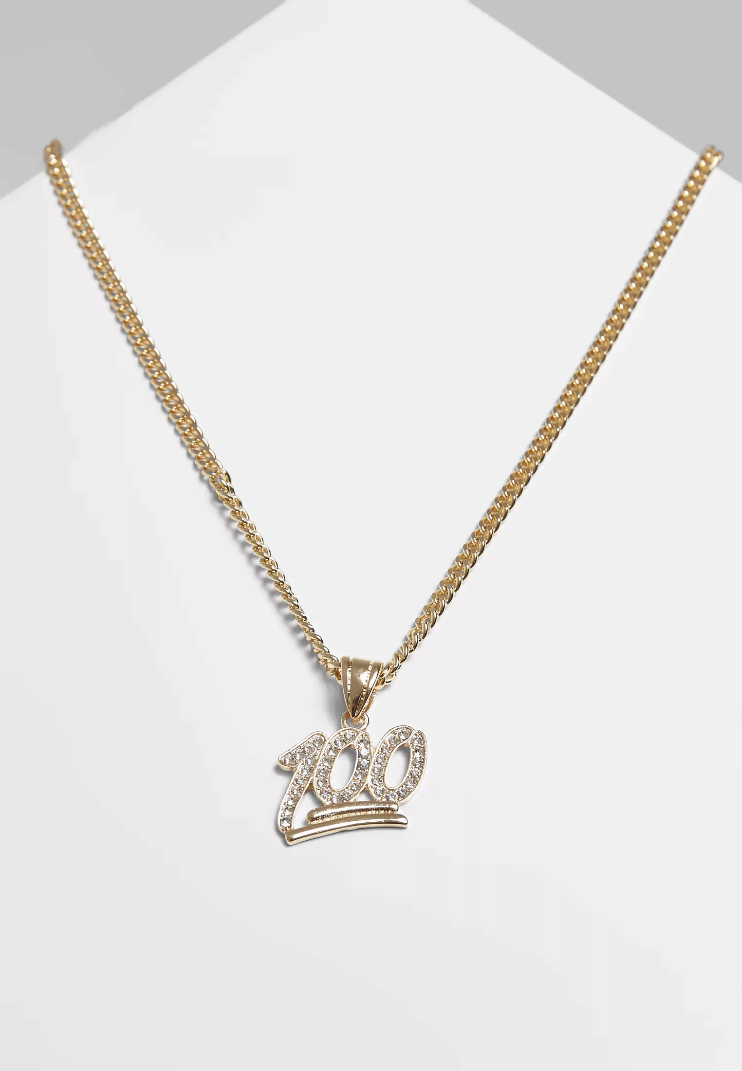URBAN CLASSICS Edelstahlkette "Accessoires One Hundred Diamond Necklace" günstig online kaufen