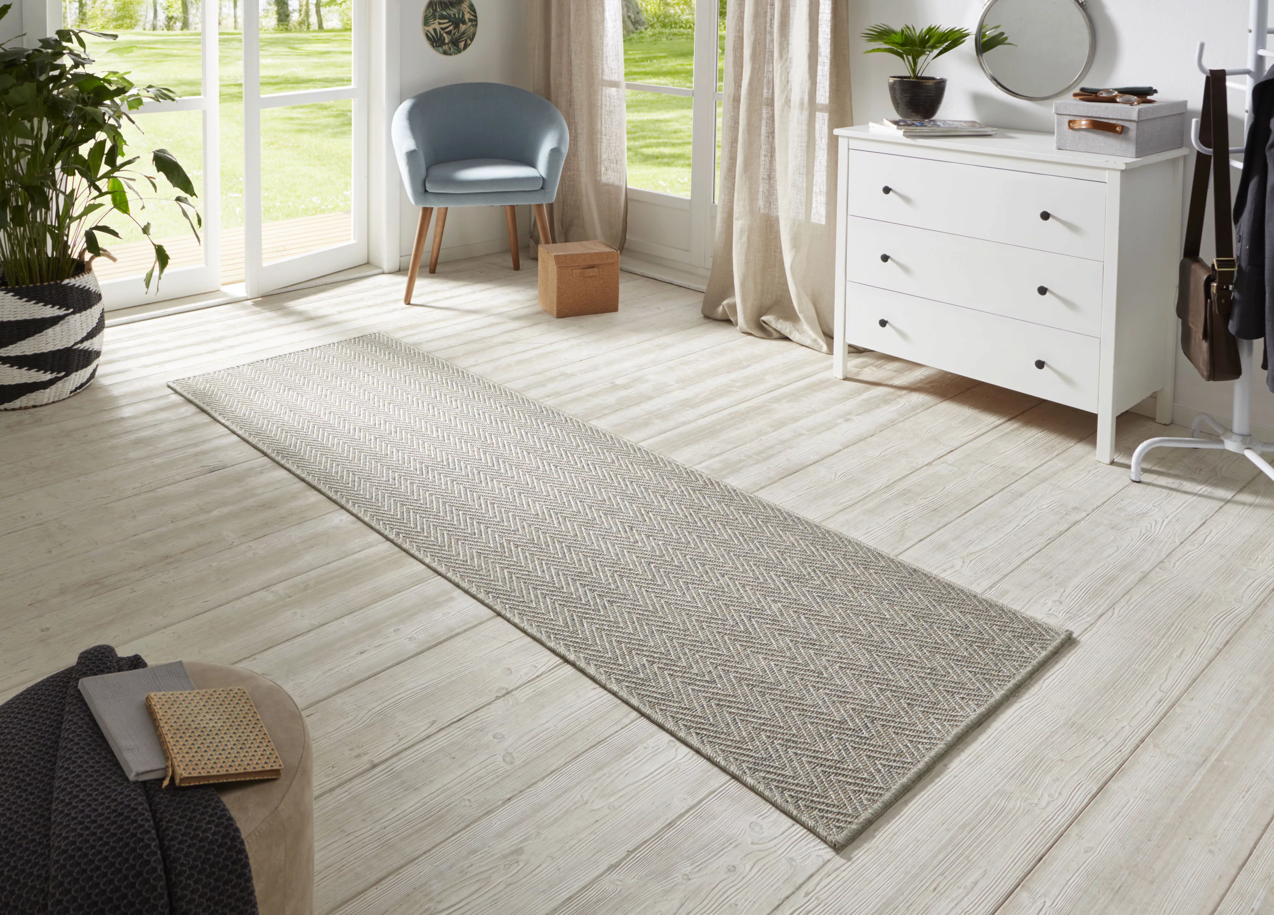 HANSE Home Läufer »Nature 500«, rechteckig, 5 mm Höhe, Flachgewebe, In- & O günstig online kaufen