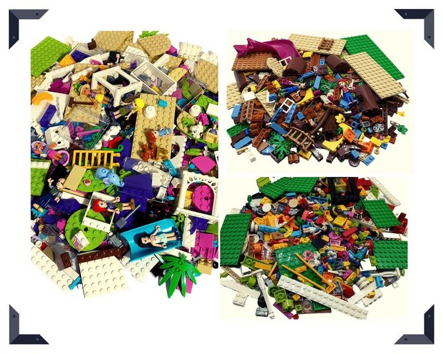 LEGO® Spielbausteine LEGO® Friends Original Mix Bunt Gemischt NEU! Menge 25 günstig online kaufen
