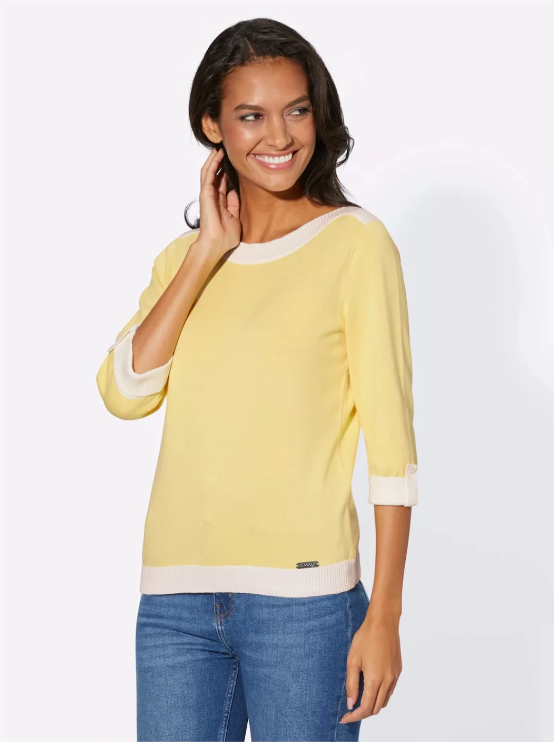 Casual Looks 3/4 Arm-Pullover "Pullover" günstig online kaufen