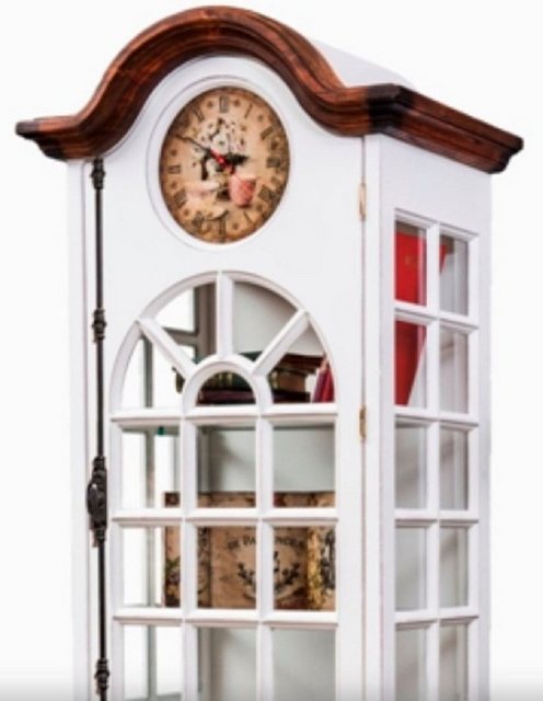 Casa Padrino Buffet Casa Padrino Luxus Landhausstil Schrank mit Uhr Antik W günstig online kaufen