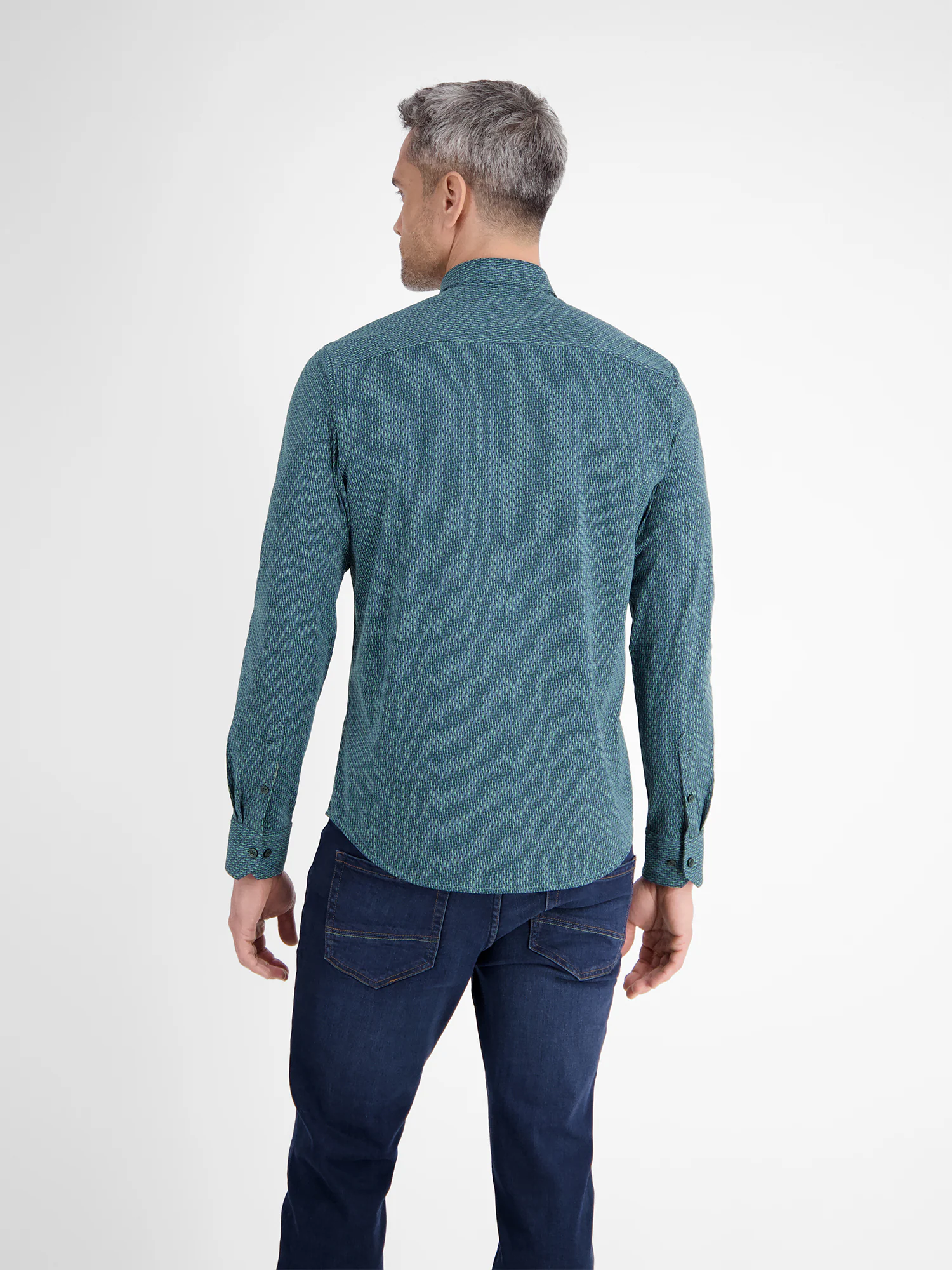 LERROS Langarmhemd "LERROS Jersey Herrenhemd" günstig online kaufen