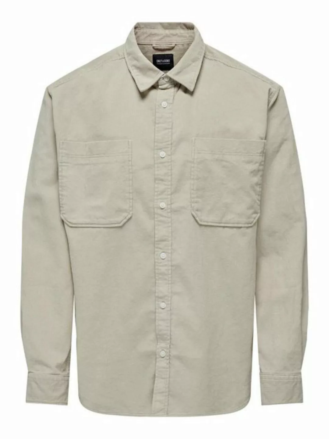 ONLY & SONS Blusenshirt ONSALP RLX 2PKT WASHD CORD LS SHIRT günstig online kaufen